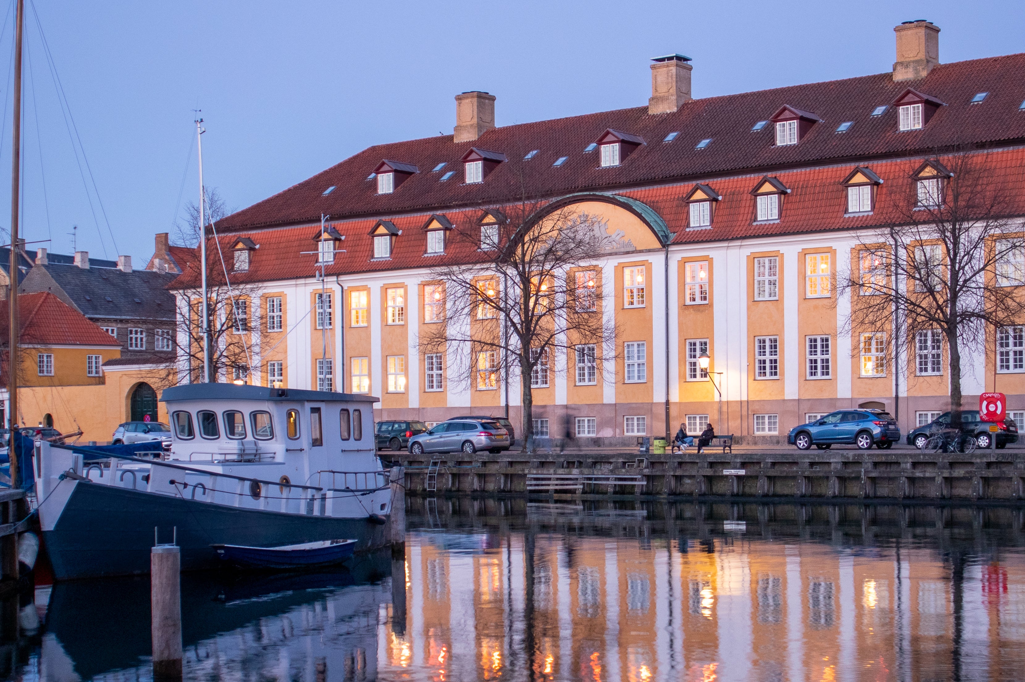 Simple rooms and reclaimed furniture make up a practical stay at Kanalhuset