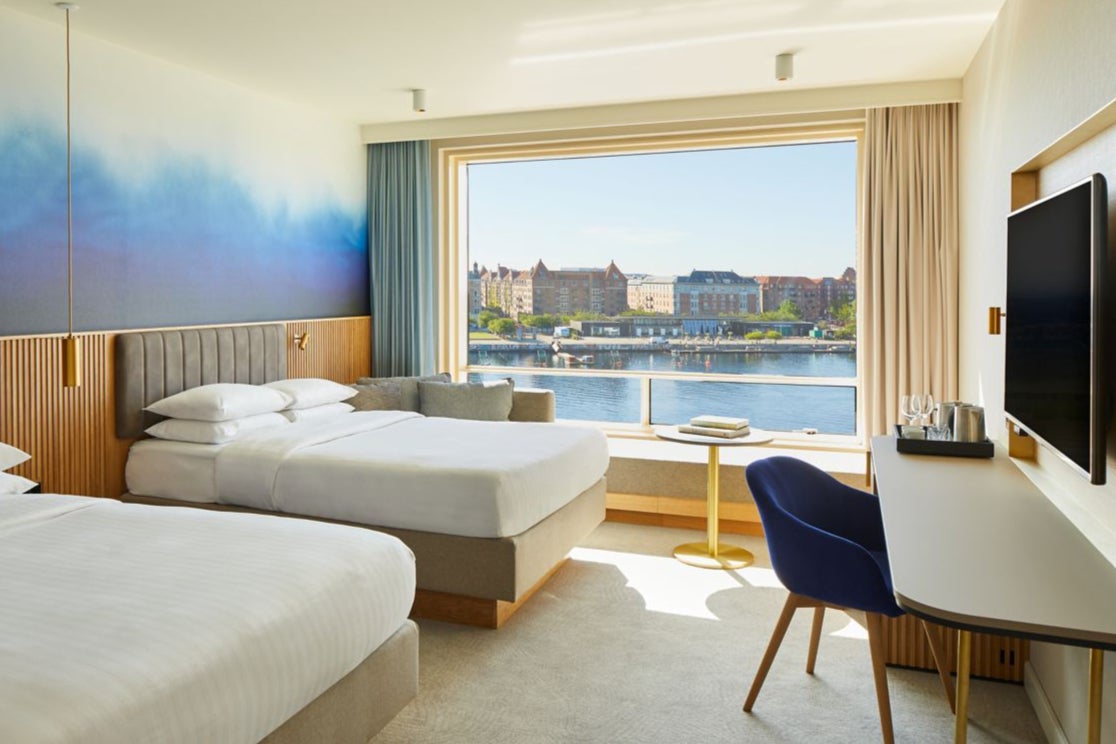 For a more quiet area of the city, opt for the Copenhagen Marriott