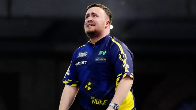 <p>Luke Littler gets emotional after historic World Darts final win</p>