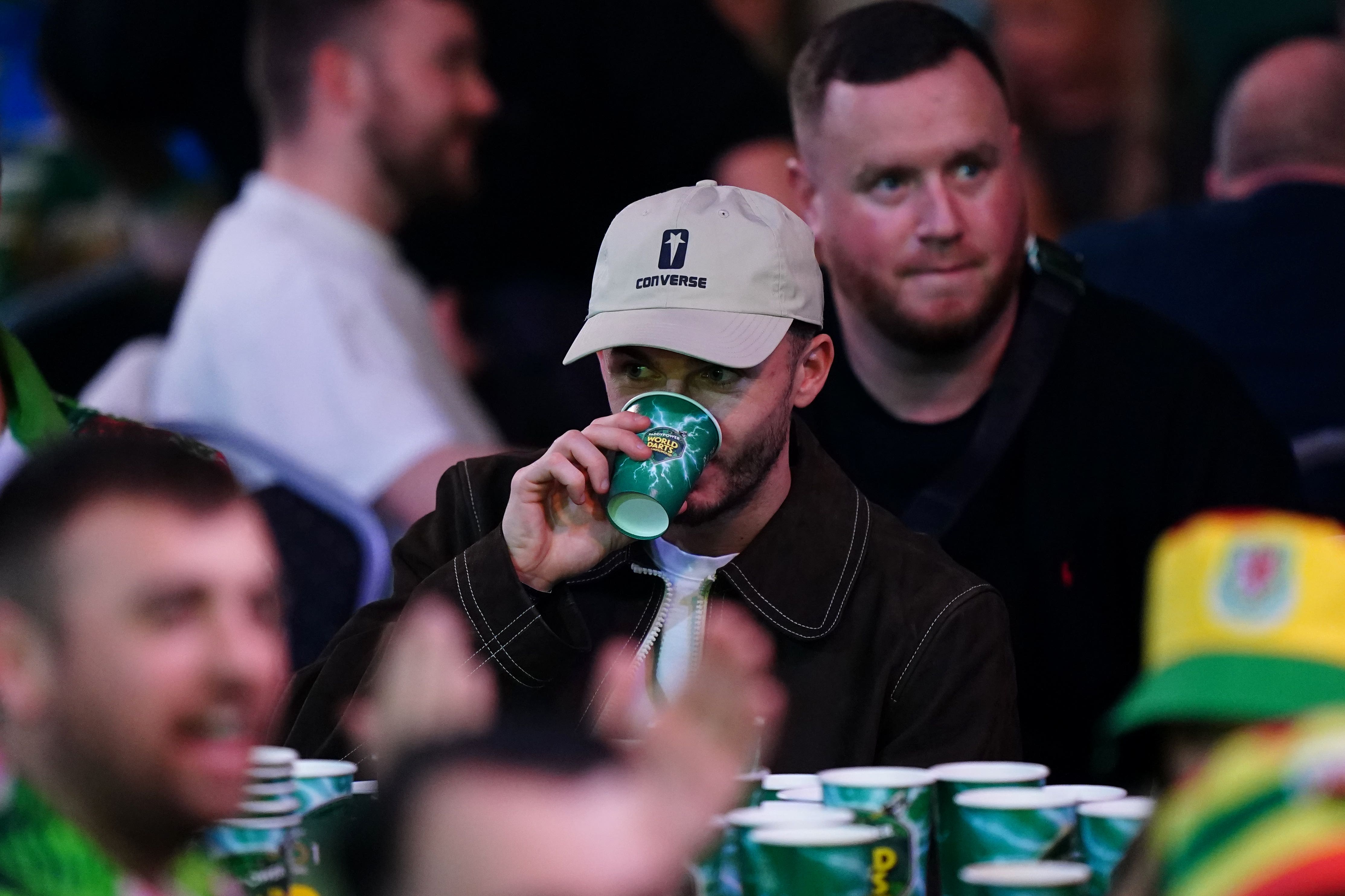 James Maddison went to Alexandra Palace over Christmas (Zac Goodwin/PA)