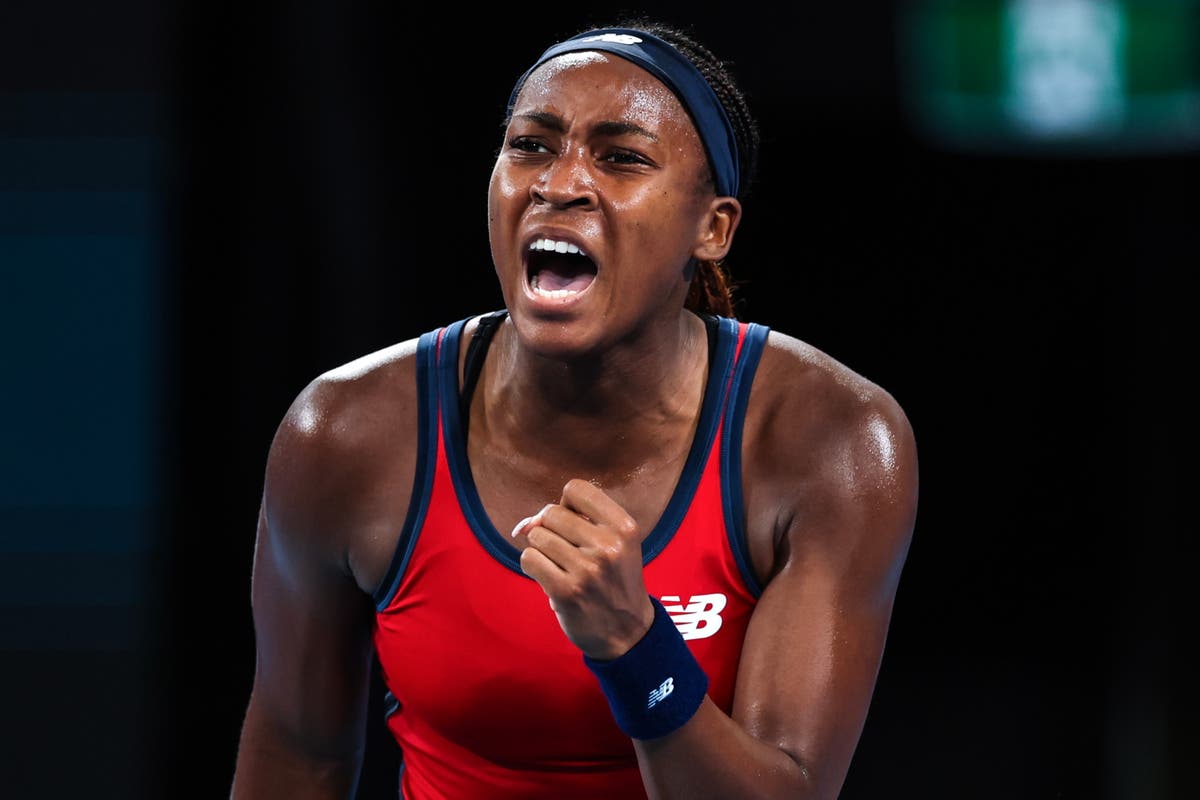 Coco Gauff inspires United States to consecutive United Cup finals with victory over Czechia