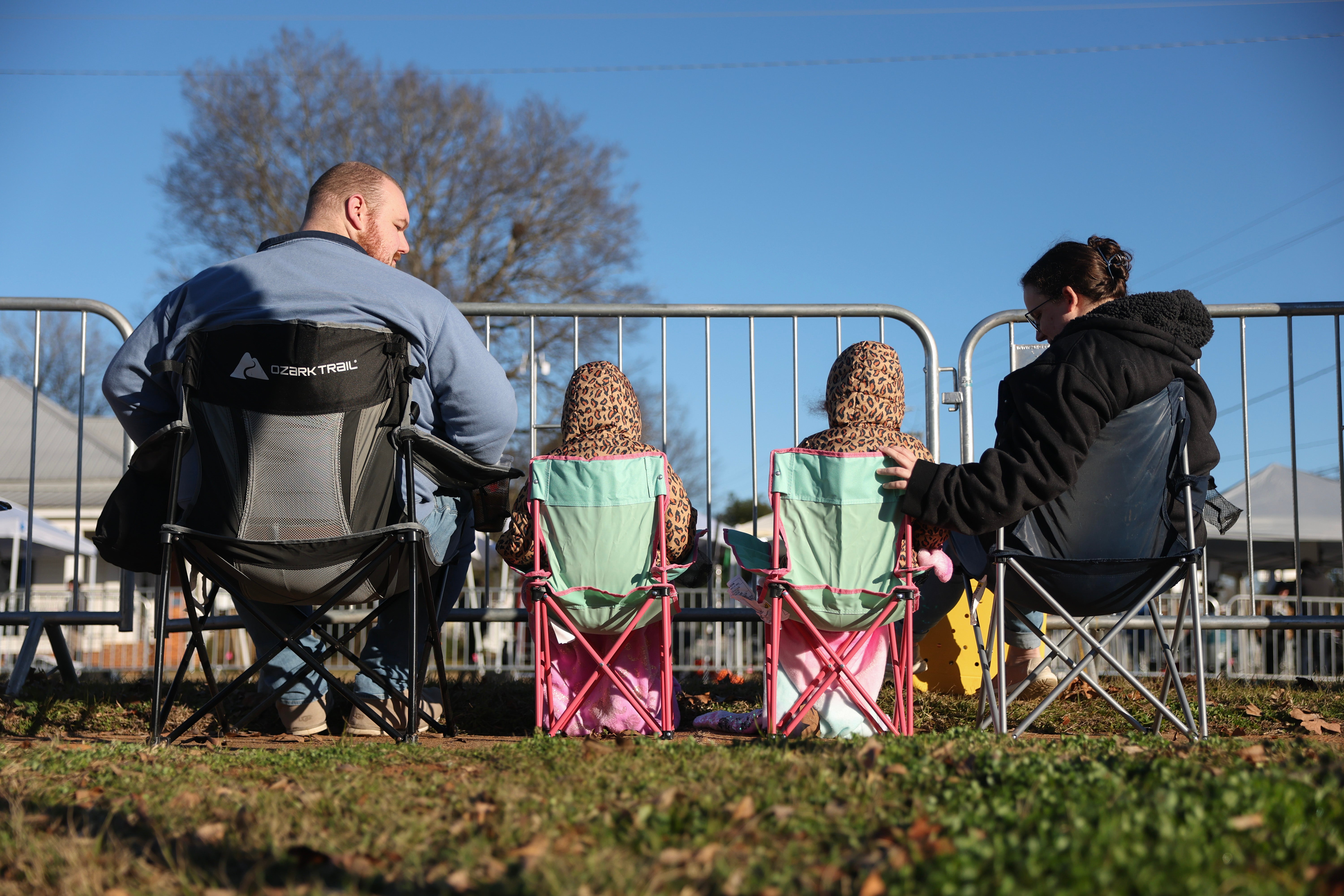 Mourners have gathered in Jimmy Carter’s hometown of Plains, Georgia to see his hearse pass through on Saturday morning