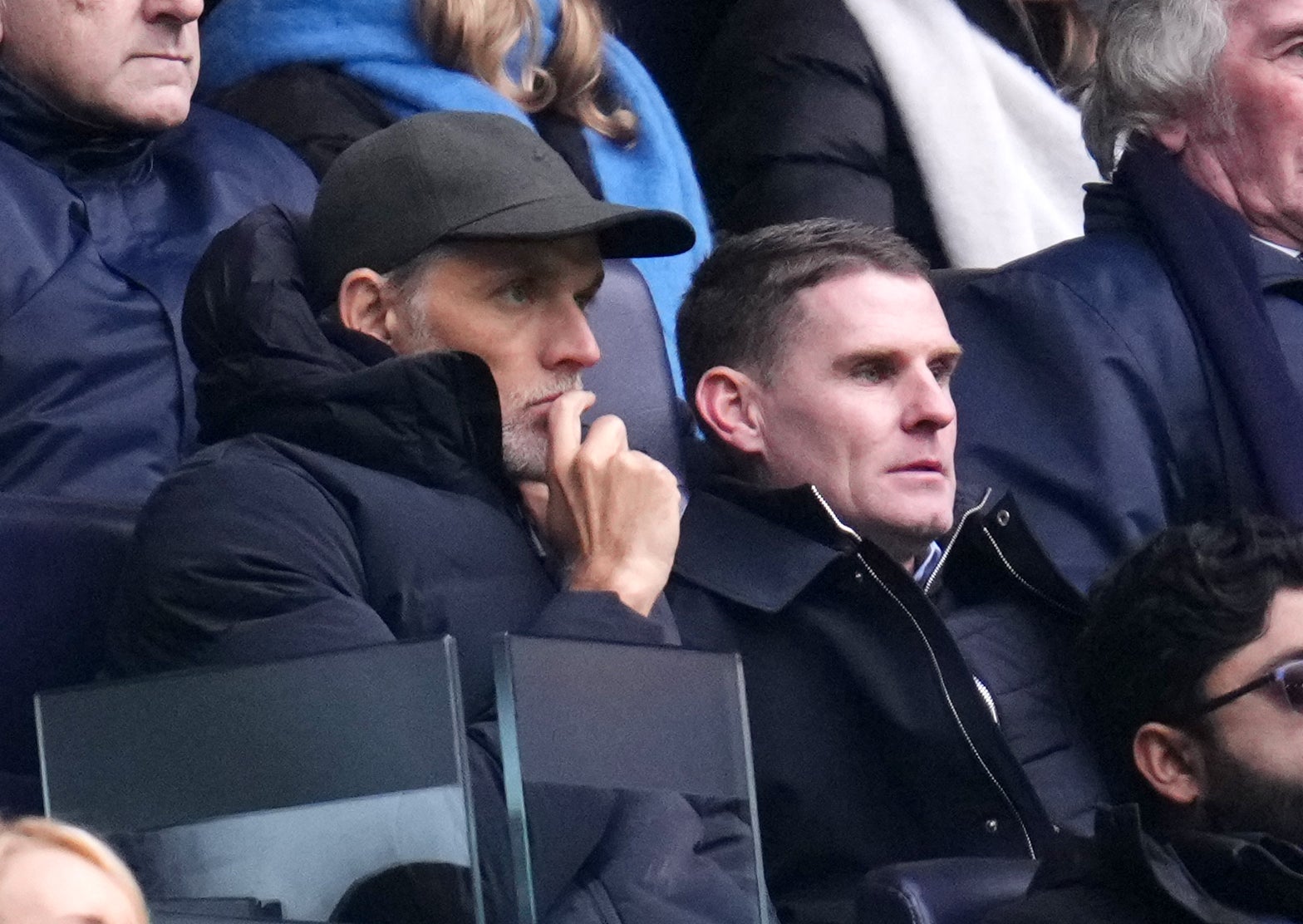 Il nuovo allenatore dell'Inghilterra Thomas Tuchel era presente allo stadio del Tottenham Hotspur