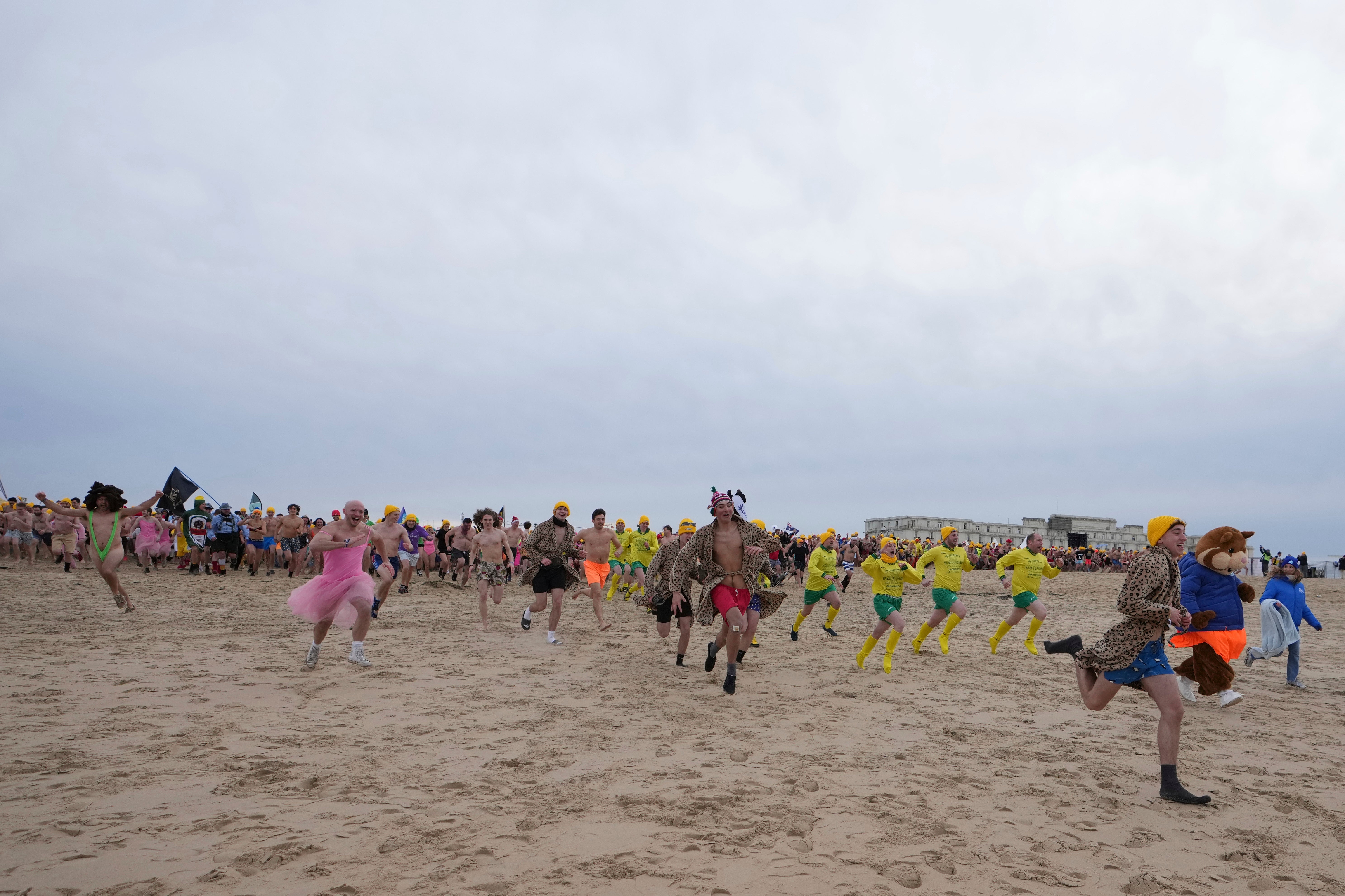 Belgium New Year's Dive