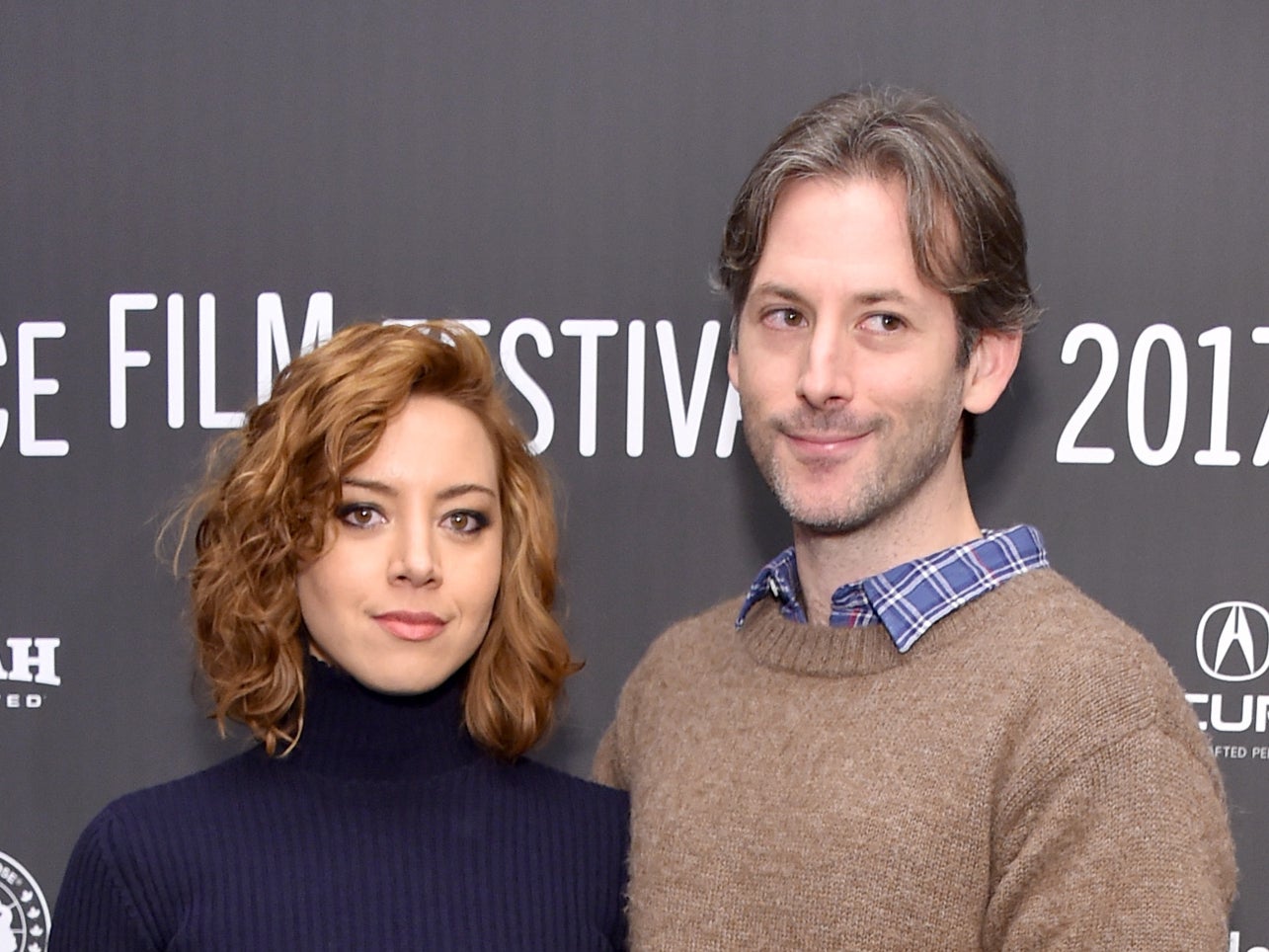 Aubrey Plaza and Jeff Baena photographed in 2017