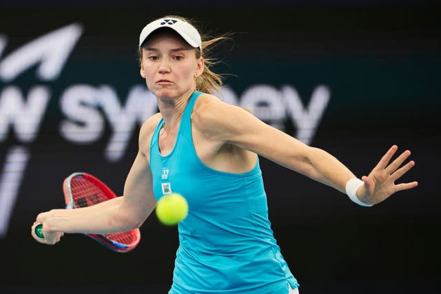 <p>Rybakina is a former Australian Open finalist  </p>
