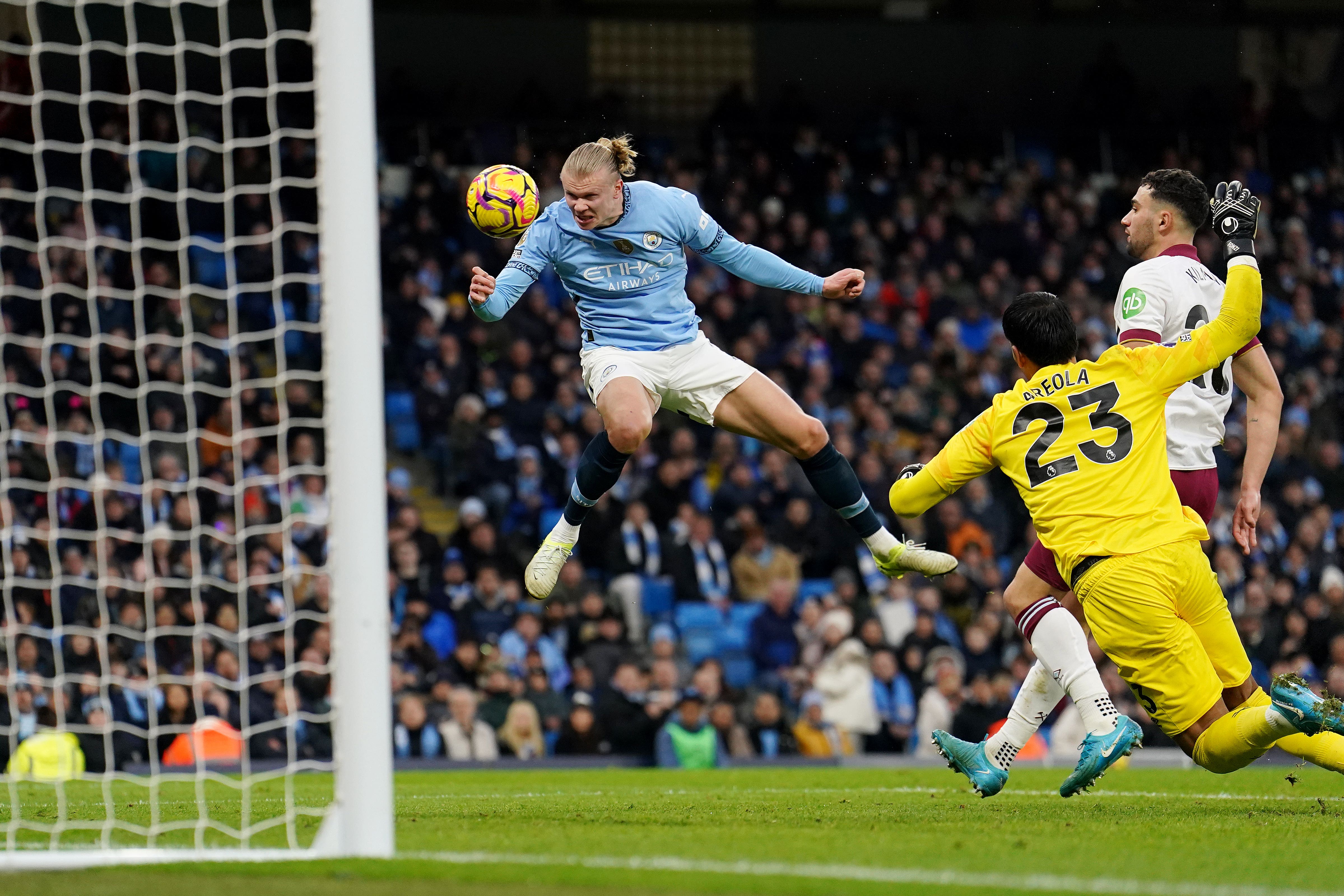 Erling Haaland has a prolific goalscoring record at Manchester City