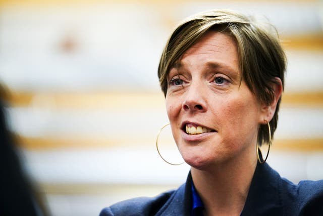 Minister for safeguarding and violence against women and girls Jess Phillips (Jordan Pettitt/PA)