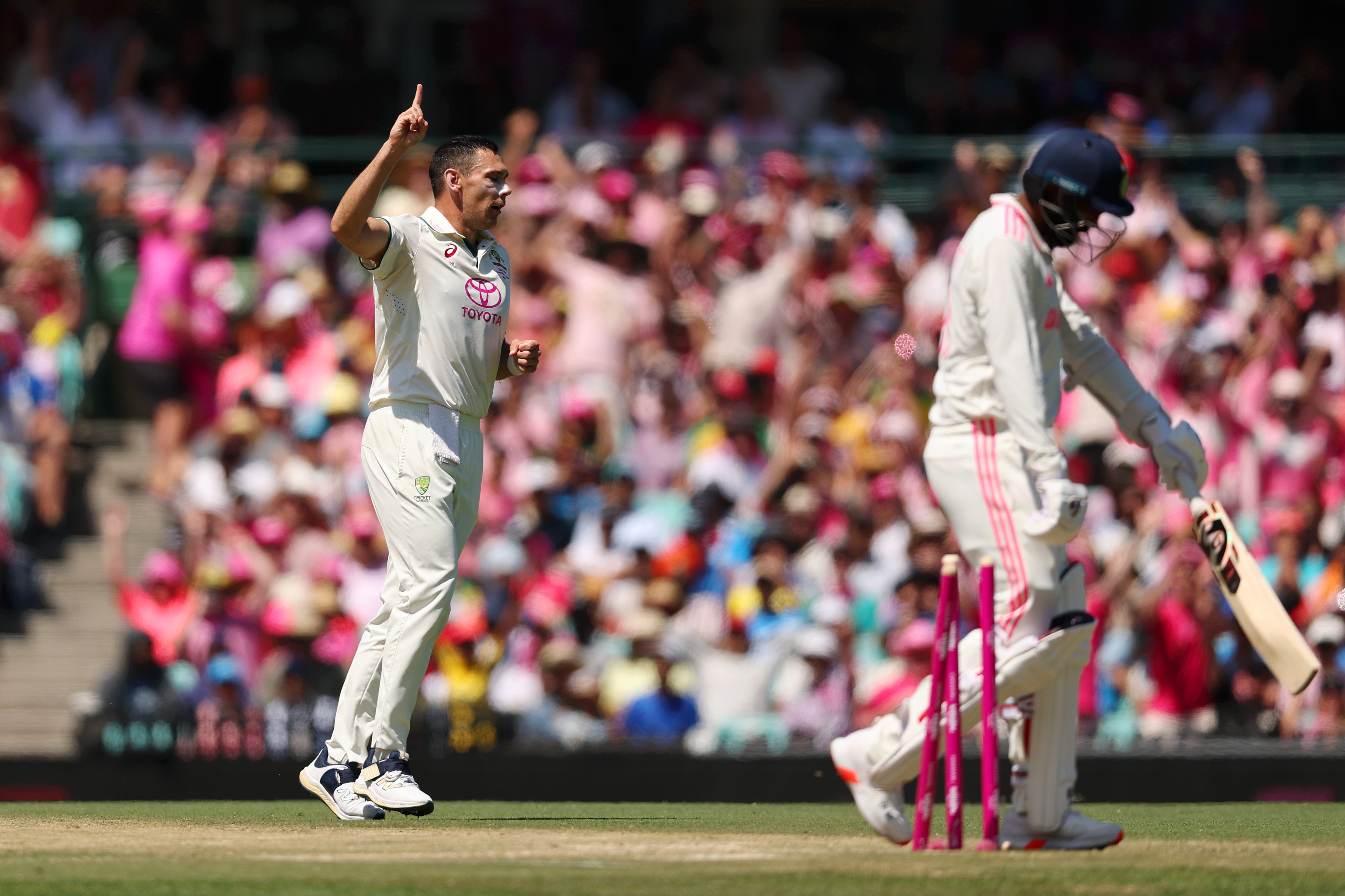 Scott Boland finished with 10 wickets in the match