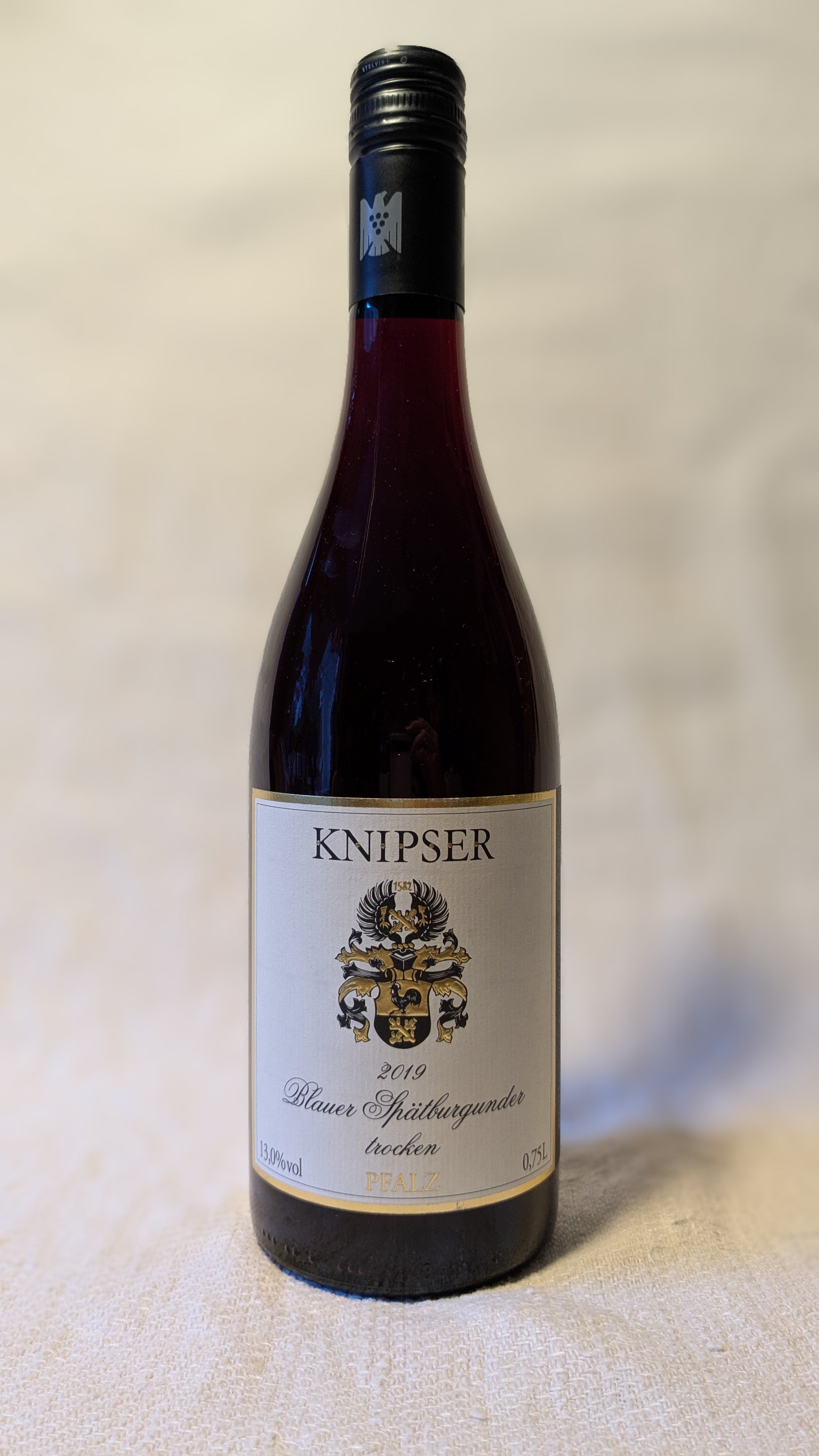 Blauer Spätburgunder, Weingut Knipser, Germany, 2019