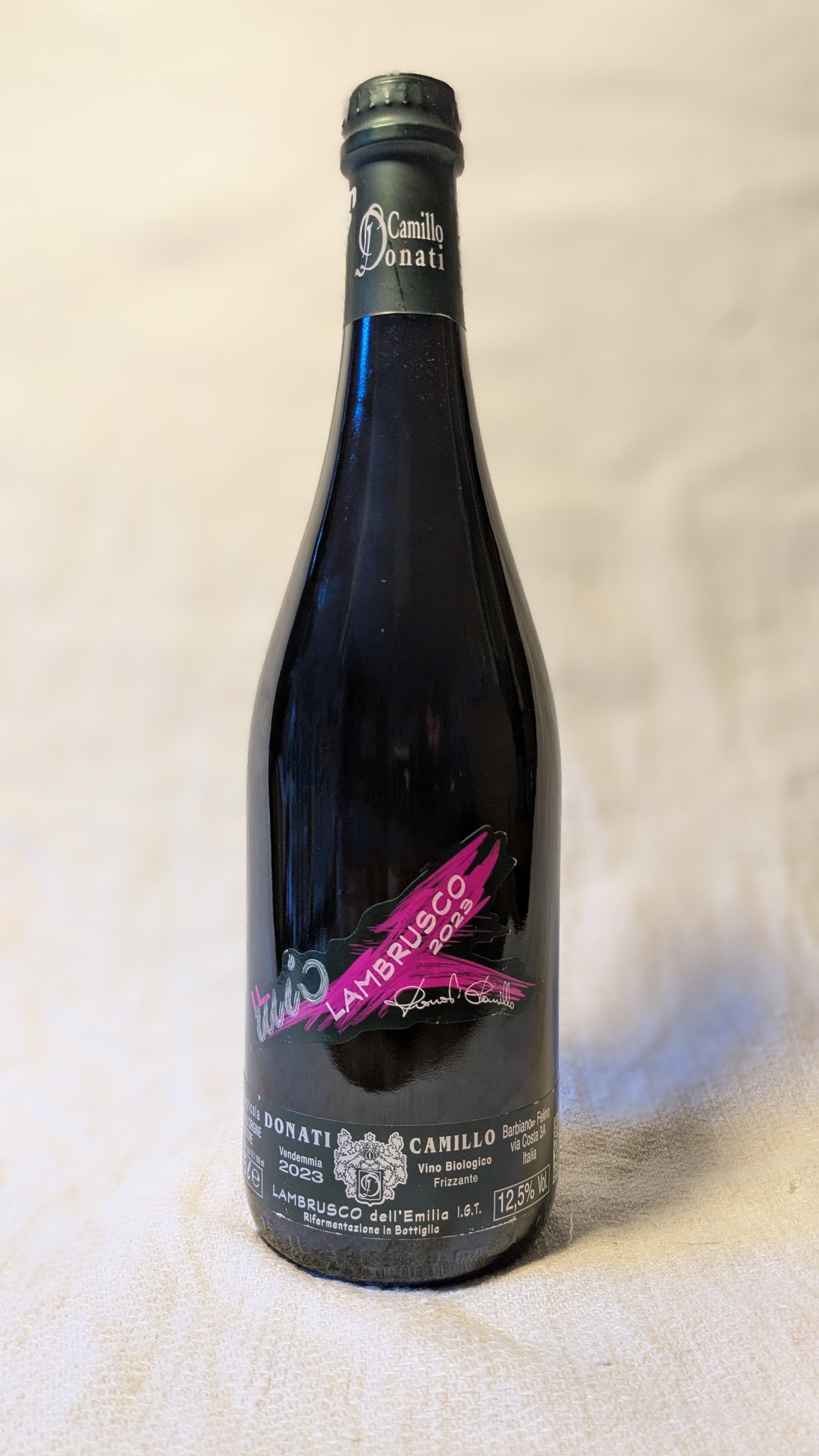 Camillo Donati, Lambrusco Rosso, Italy, 2023