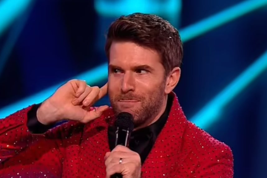 Joel Dommett on ‘The Masked Singer’