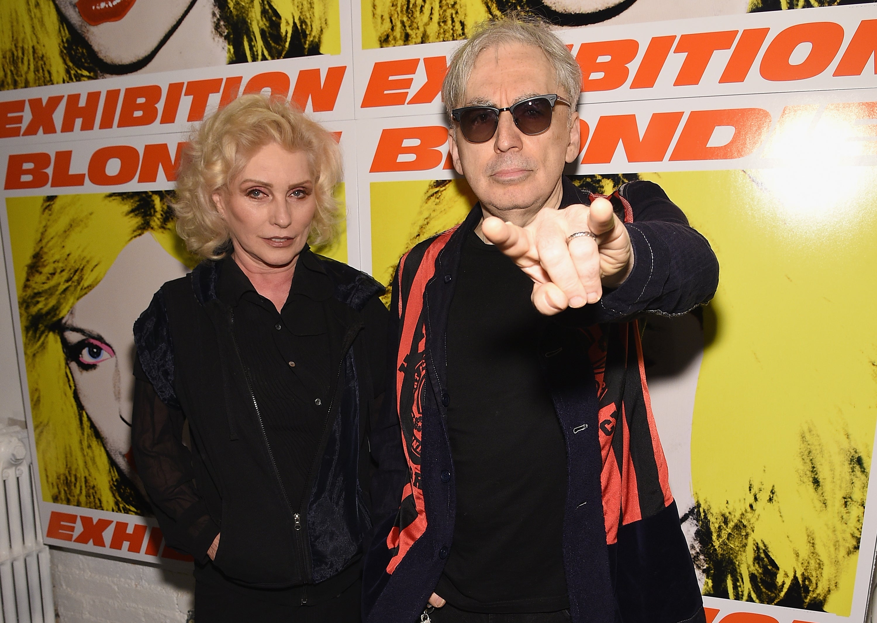 Debbie Harry and Chris Stein pictured in 2014