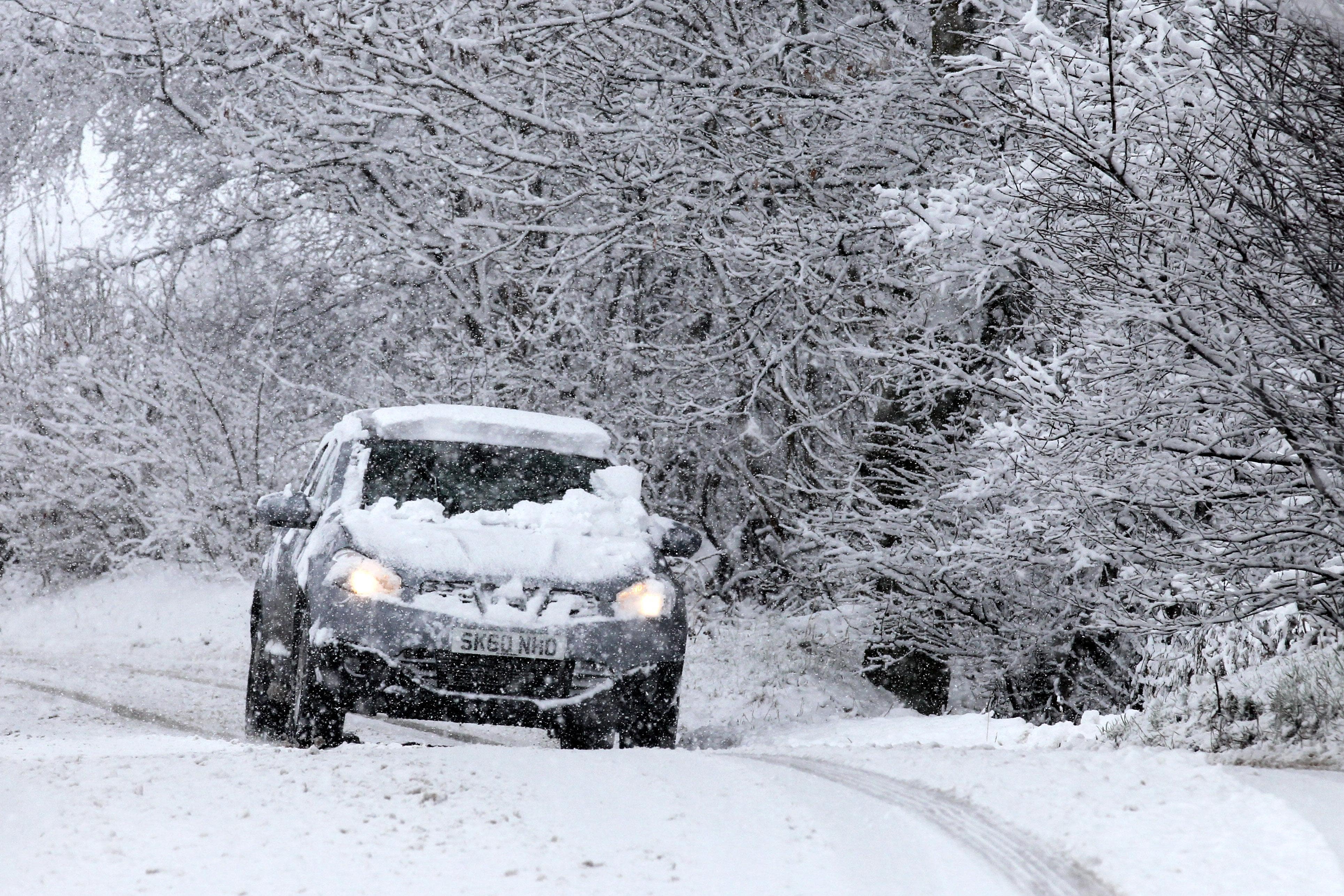 Weather warnings are in force in many parts of Scotland