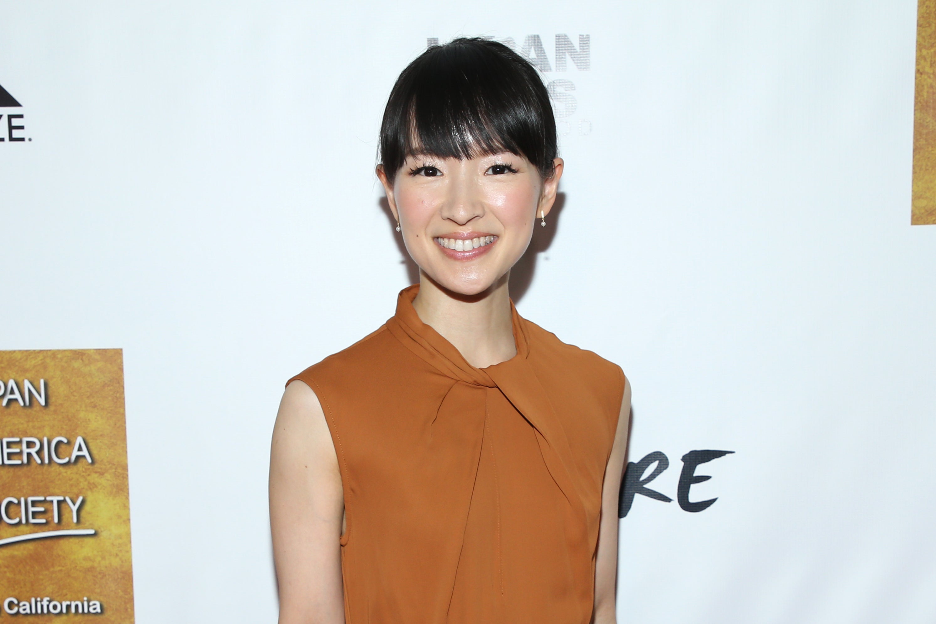 Marie Kondo pictured in 2019