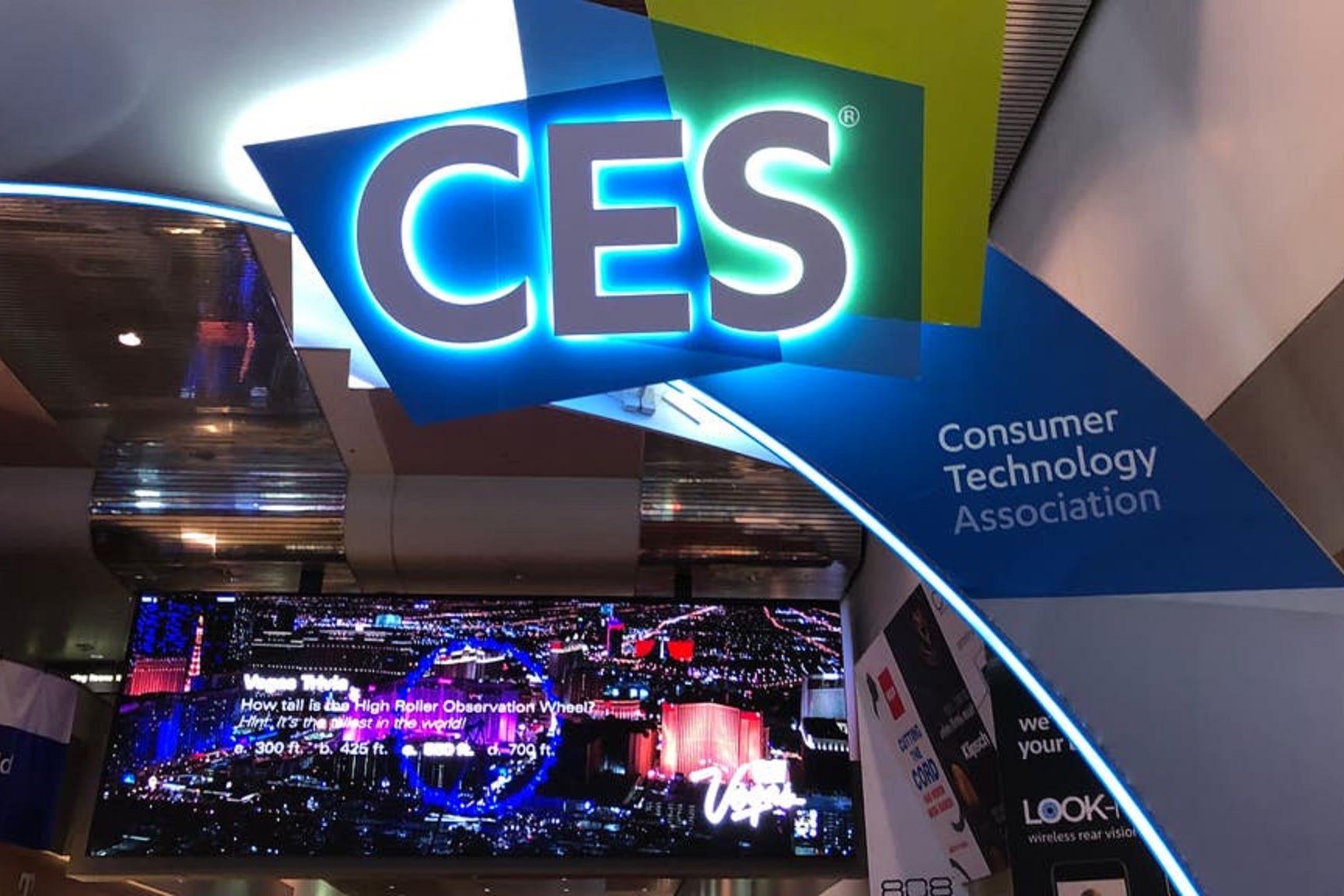 The CES show in Las Vegas (PA)