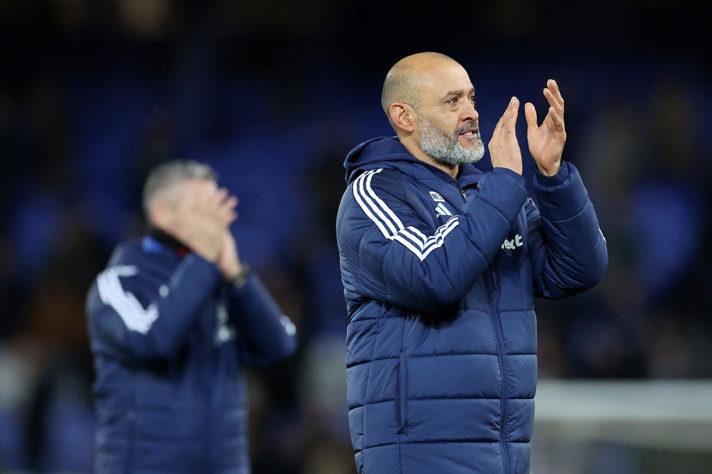 Nuno Espirito Santo has taken Forest to third in the league this season