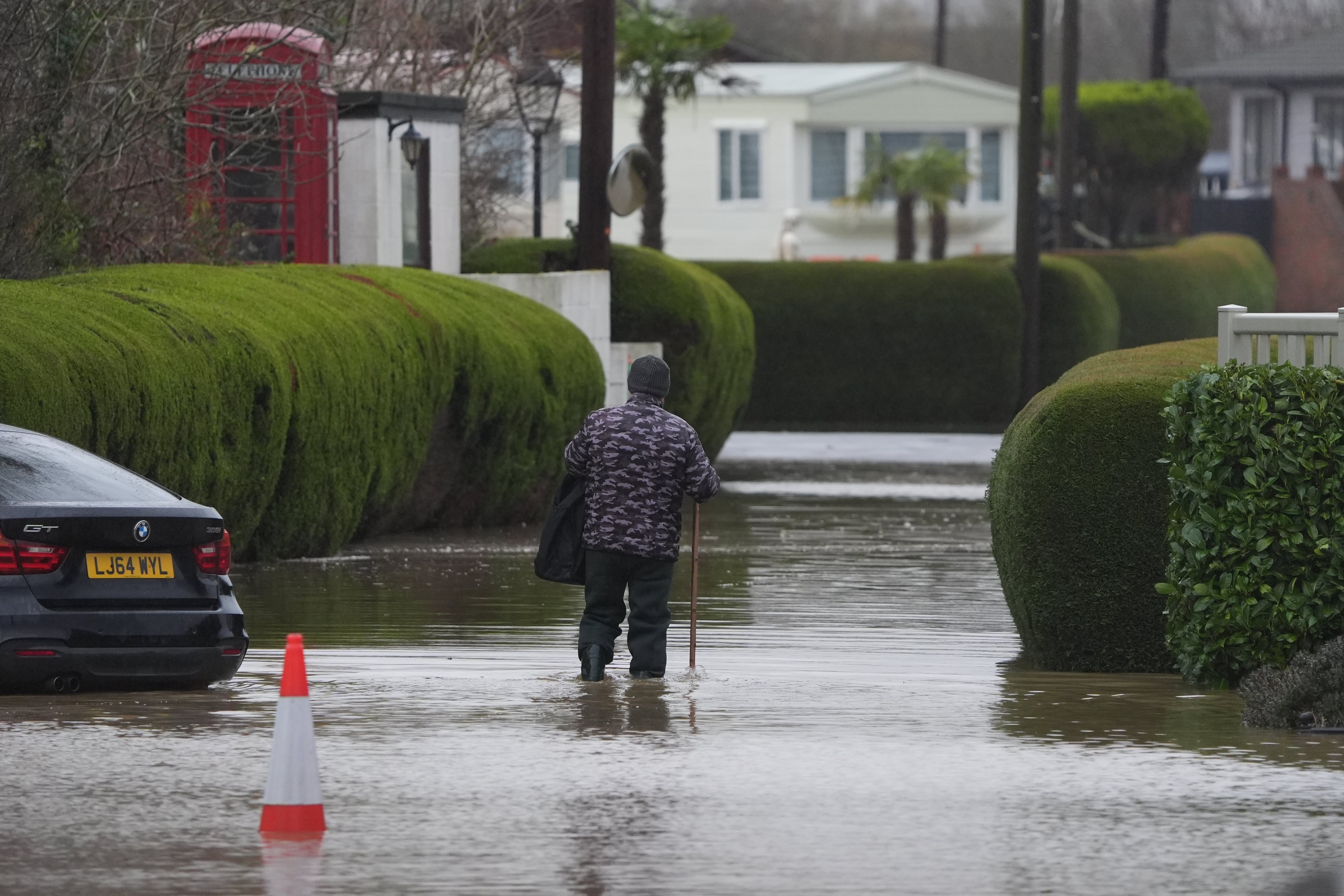 Weather warnings are in force across much of the UK on Monday