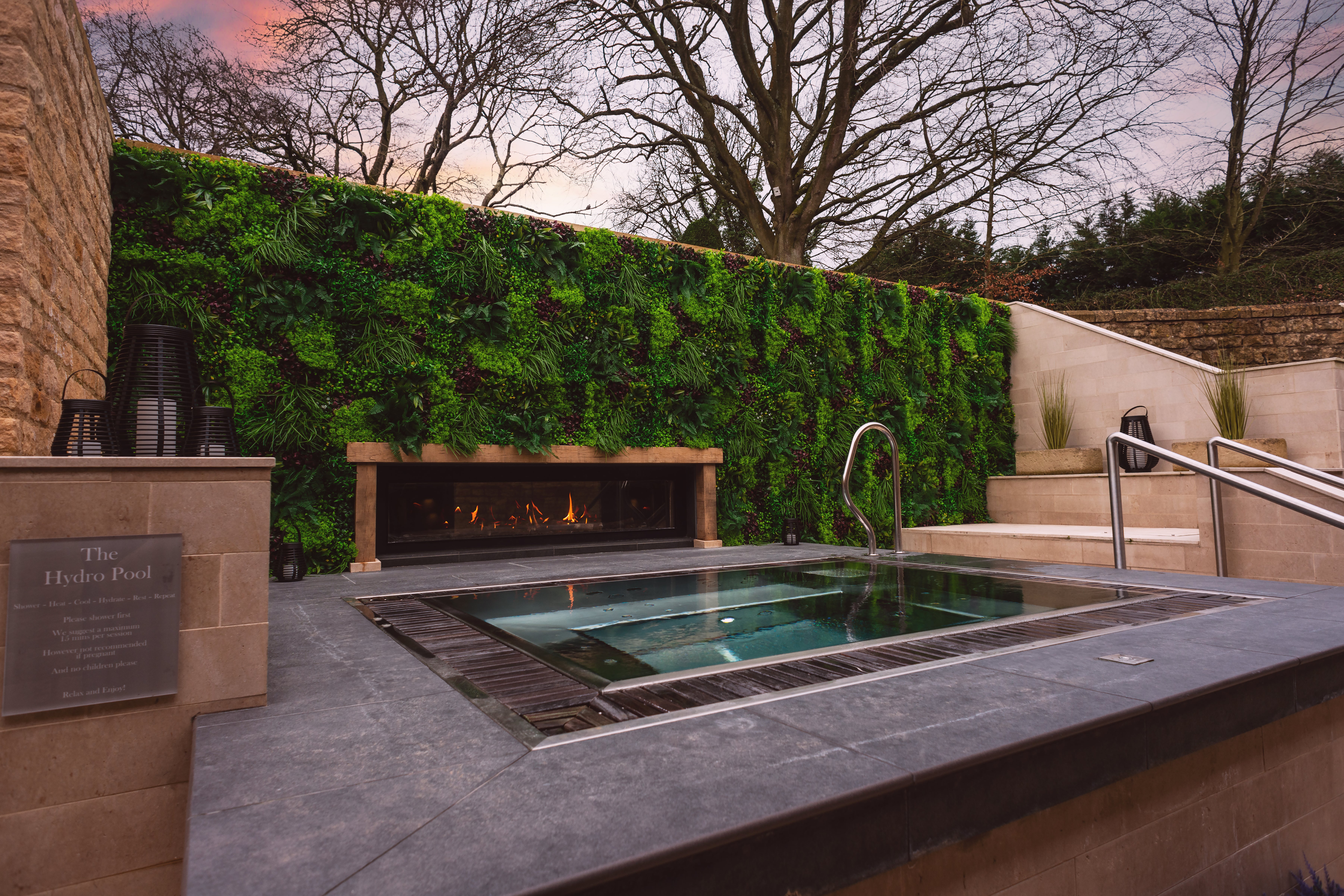 Dormy House’s spa has anything you could imagine from a peaceful getaway, from forest showers to float tanks