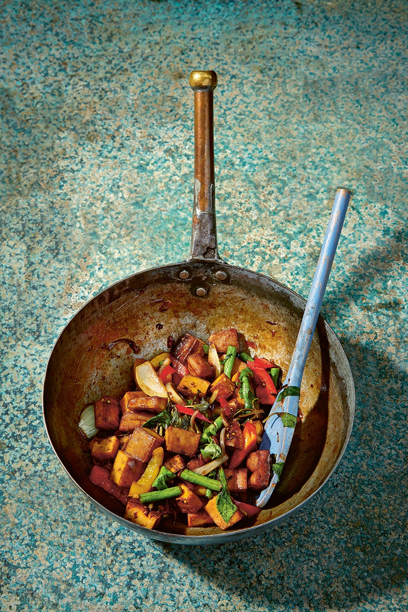 Spicy, fragrant and bursting with colour – this wok-fired wonder is proof that plant-based can still pack a punch