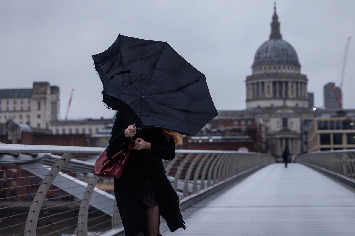 UK braces for heavy rain and windy weather with possible snow in northern England