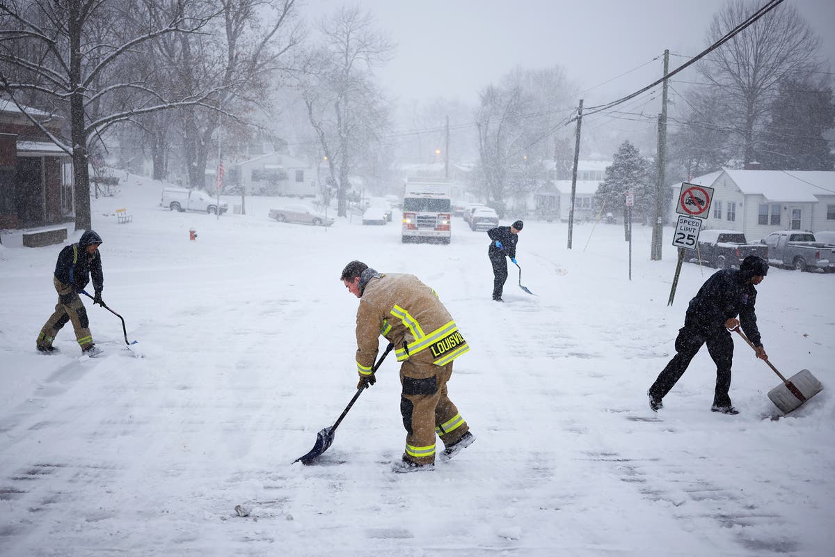 Storm Blair live: NOAA warns “this could be the heaviest snowfall in over a decade”