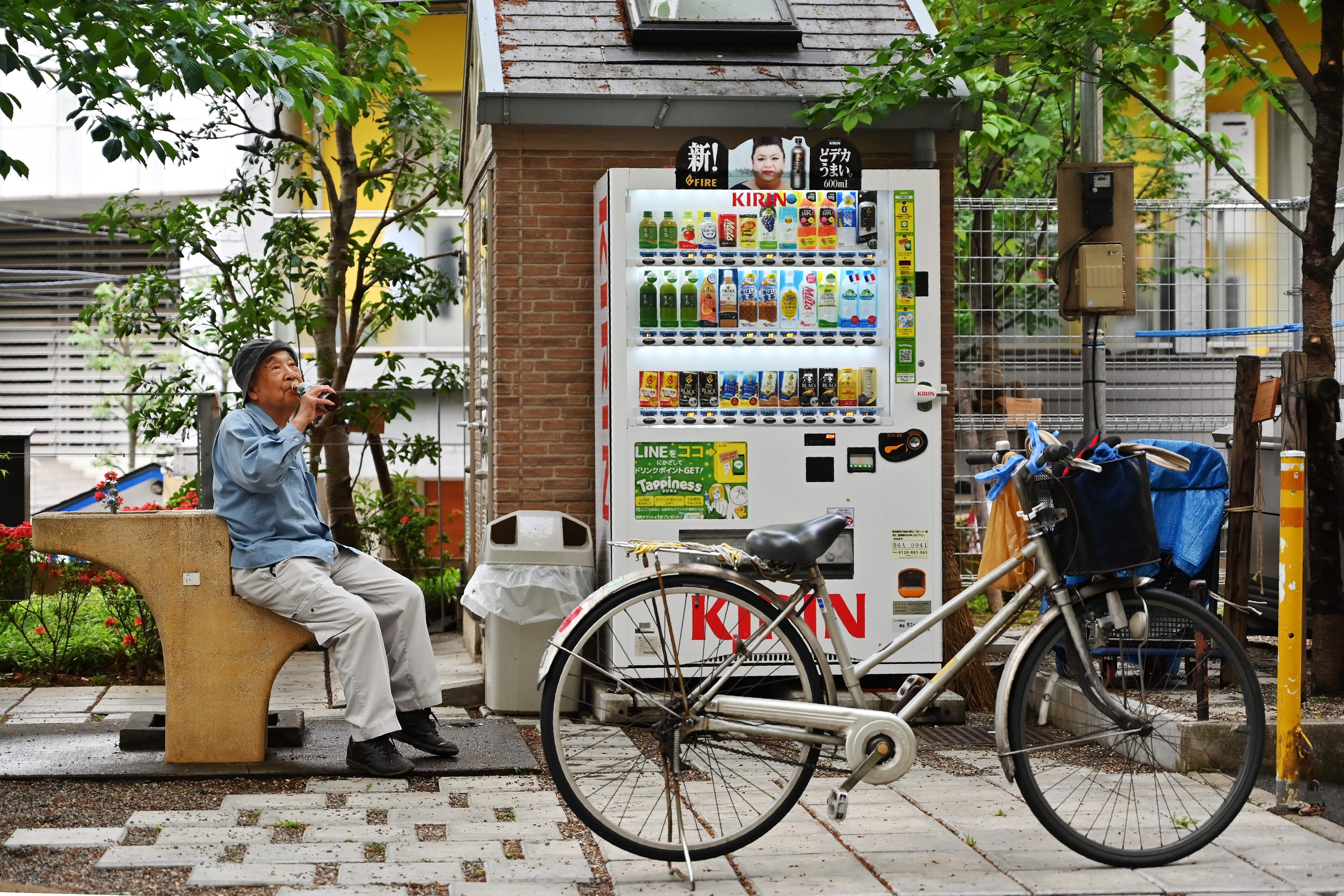 Japan has one vending machine for every 29 people