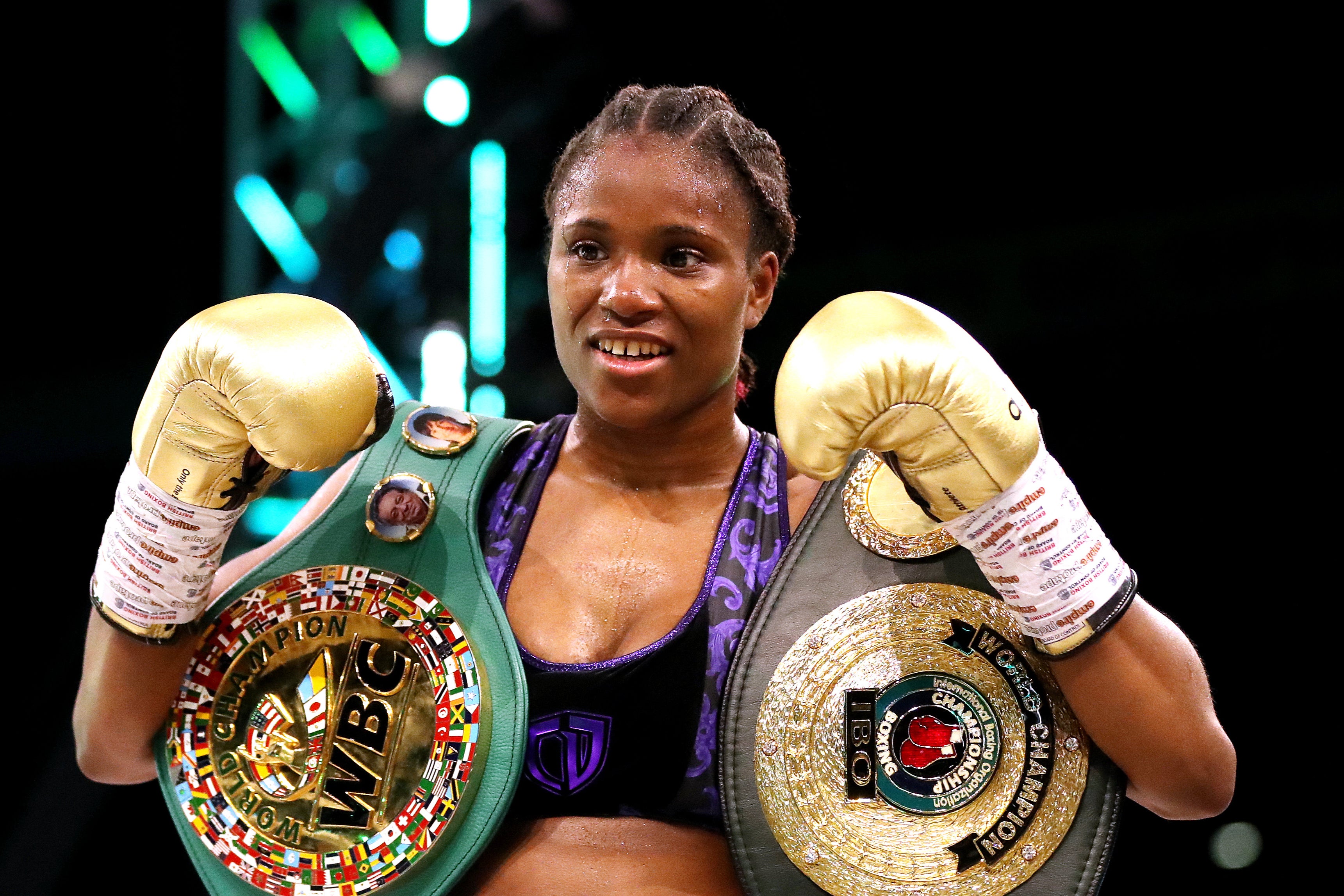 Caroline Dubois was elevated from interim WBC champion to the official title holder