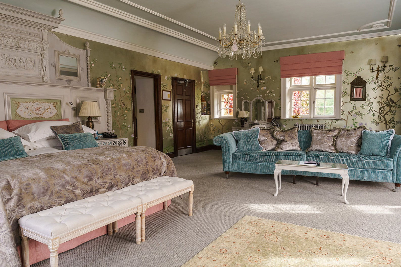 For elegantly decorated bedrooms, head to The Manor House