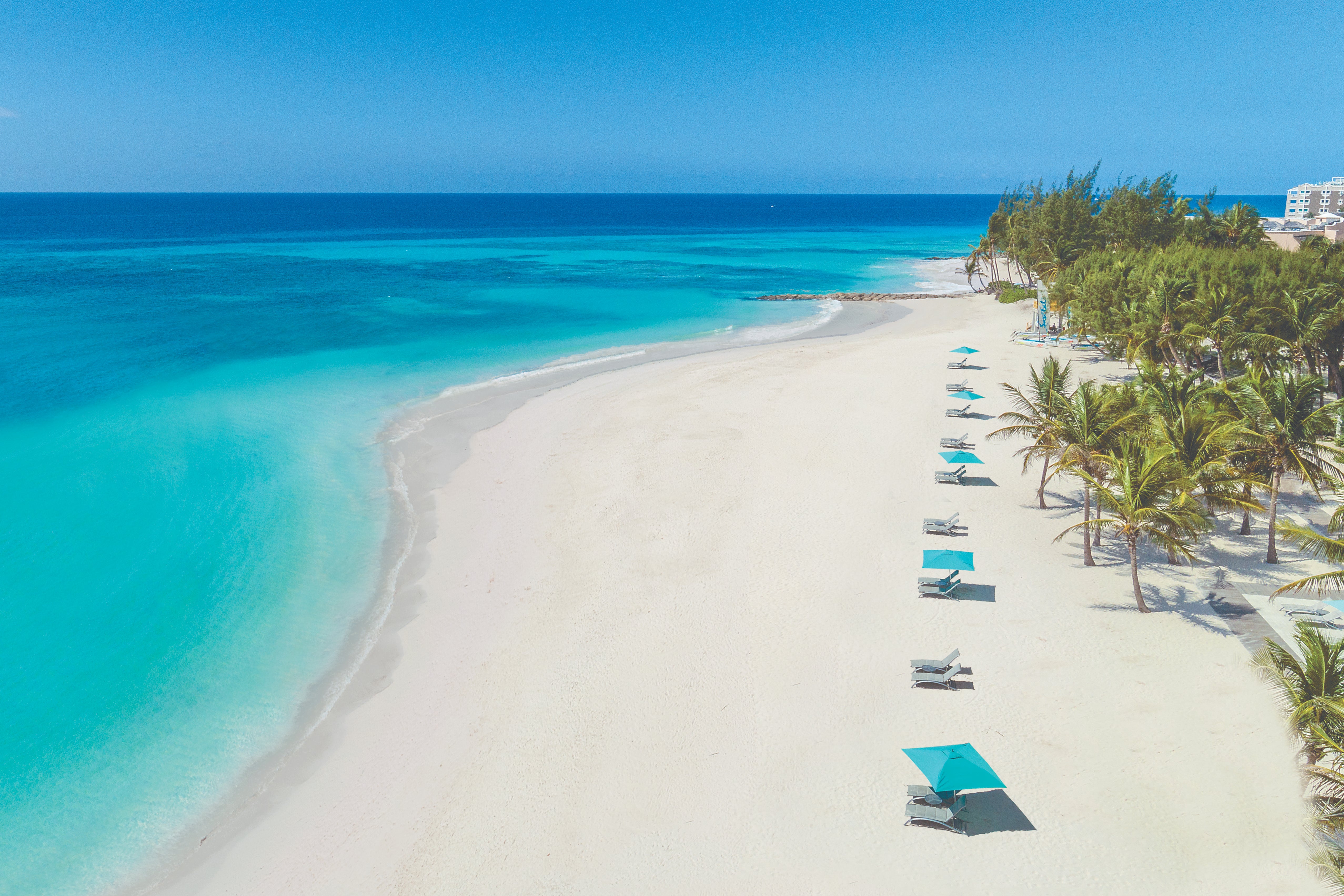 There are plenty of relaxation stations to choose from at Sandals, from hammocks to cabanas