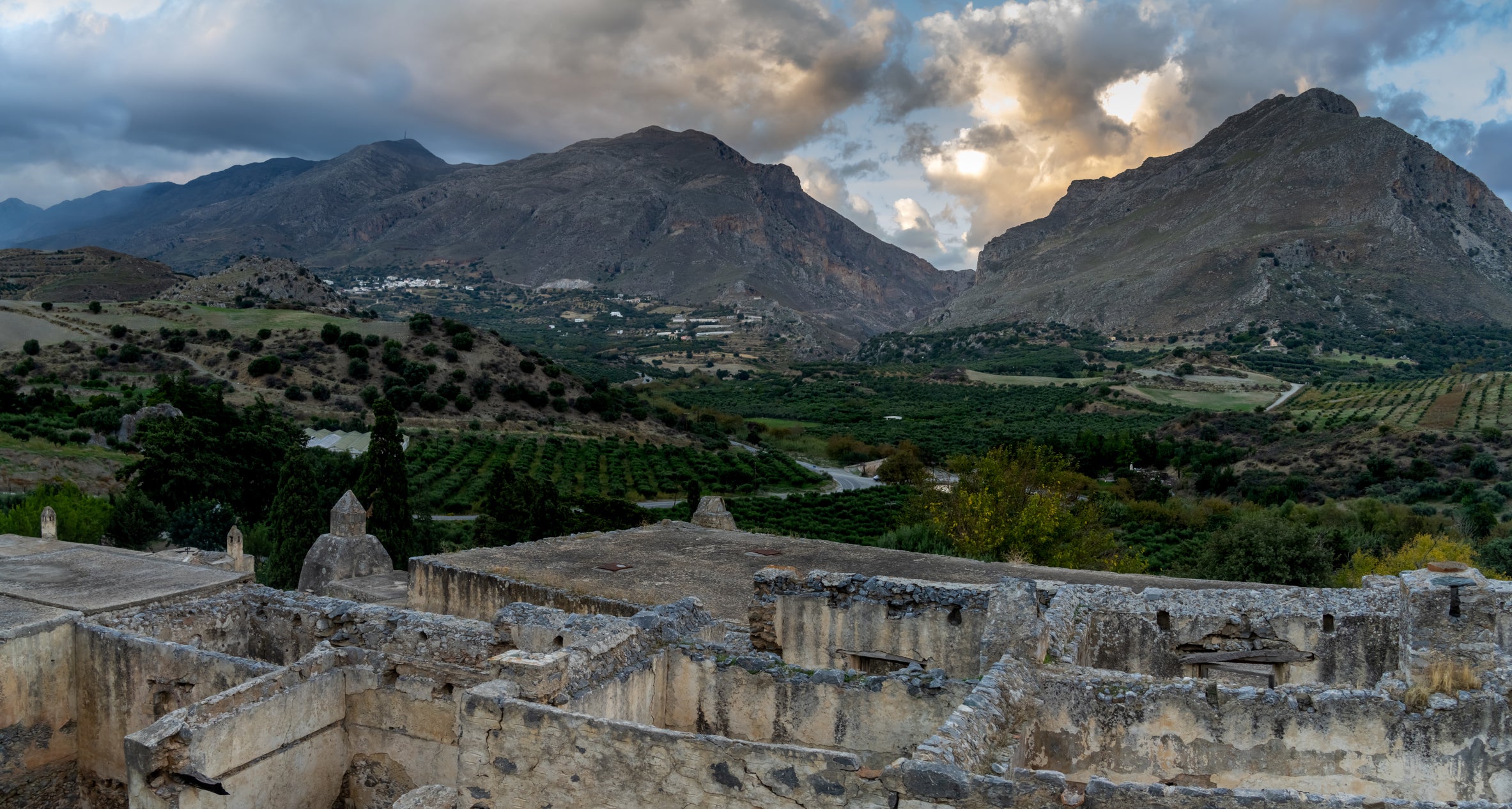 Clara Thomann was trekking near the Preveli Monastery on the Greek Island of Crete when she slipped and feel last month