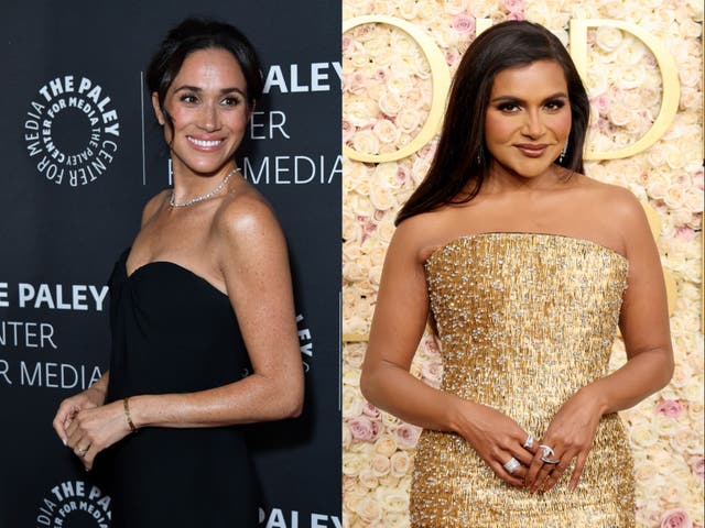 <p>Mindy Kaling expresses her support for pal Meghan Markle’s new Netflix series</p>