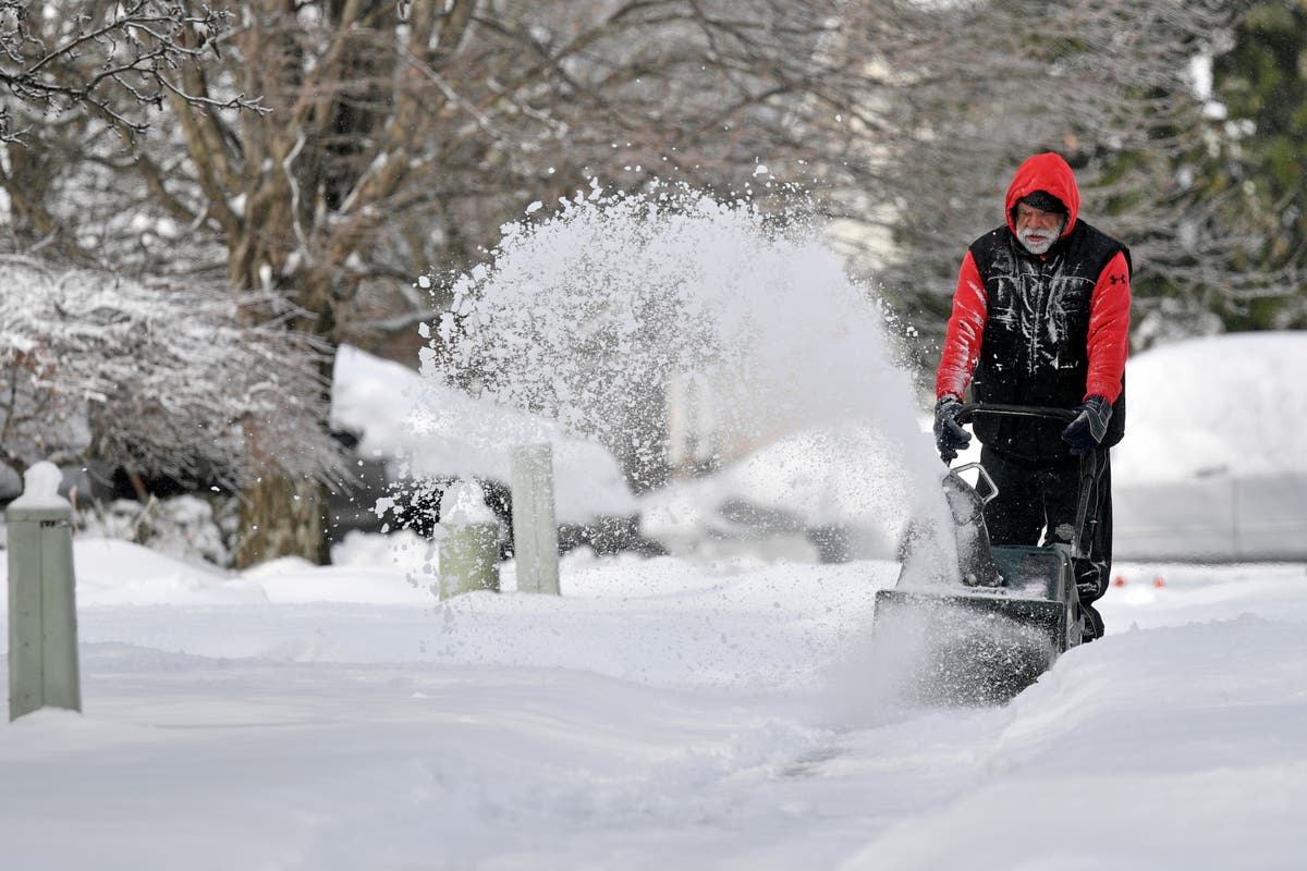 Storm Blair live: School closures mount as seven states declare emergencies