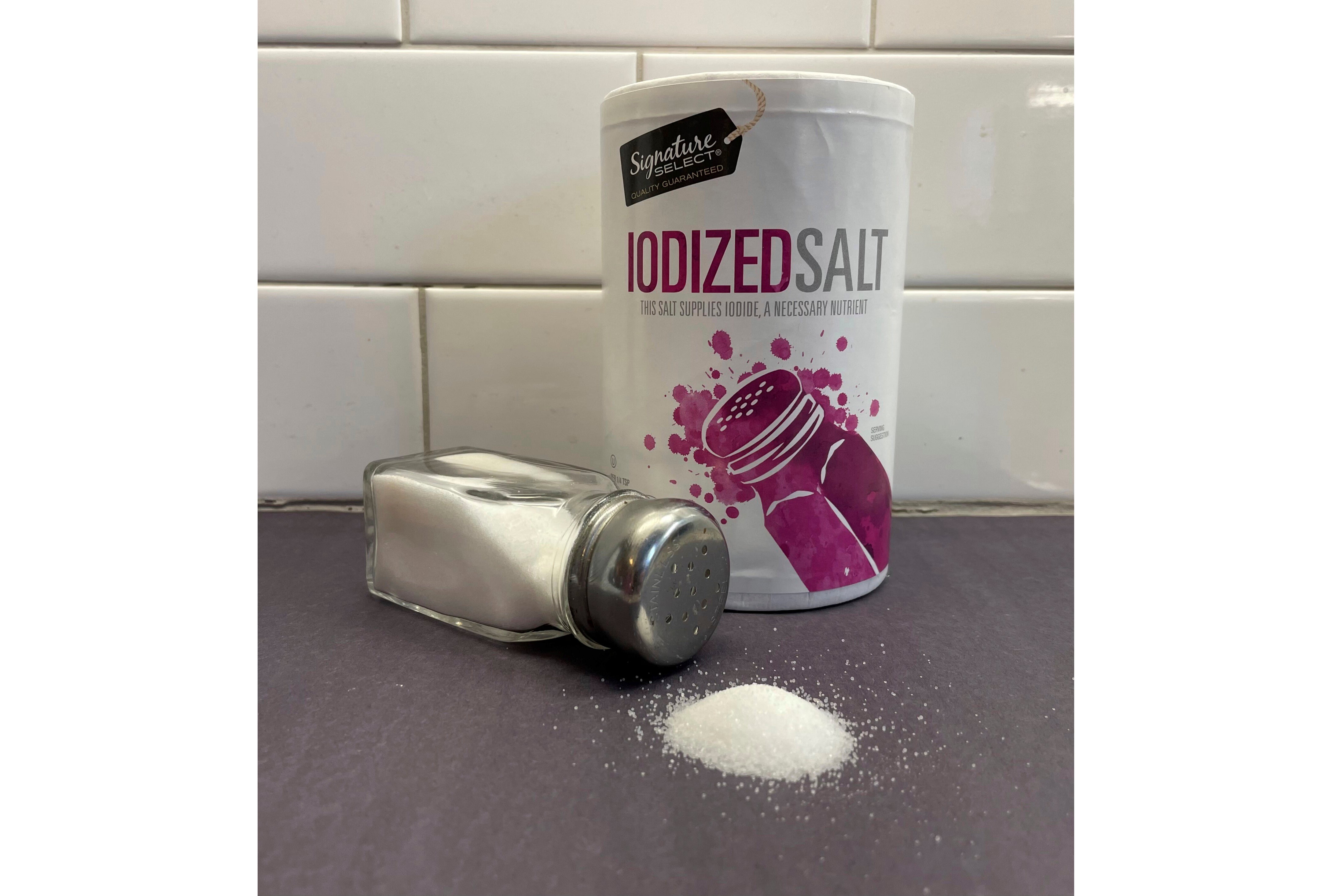 Iodized salt