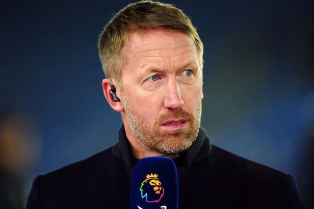 Graham Potter is reportedly in talks with West Ham (Mike Egerton/PA)