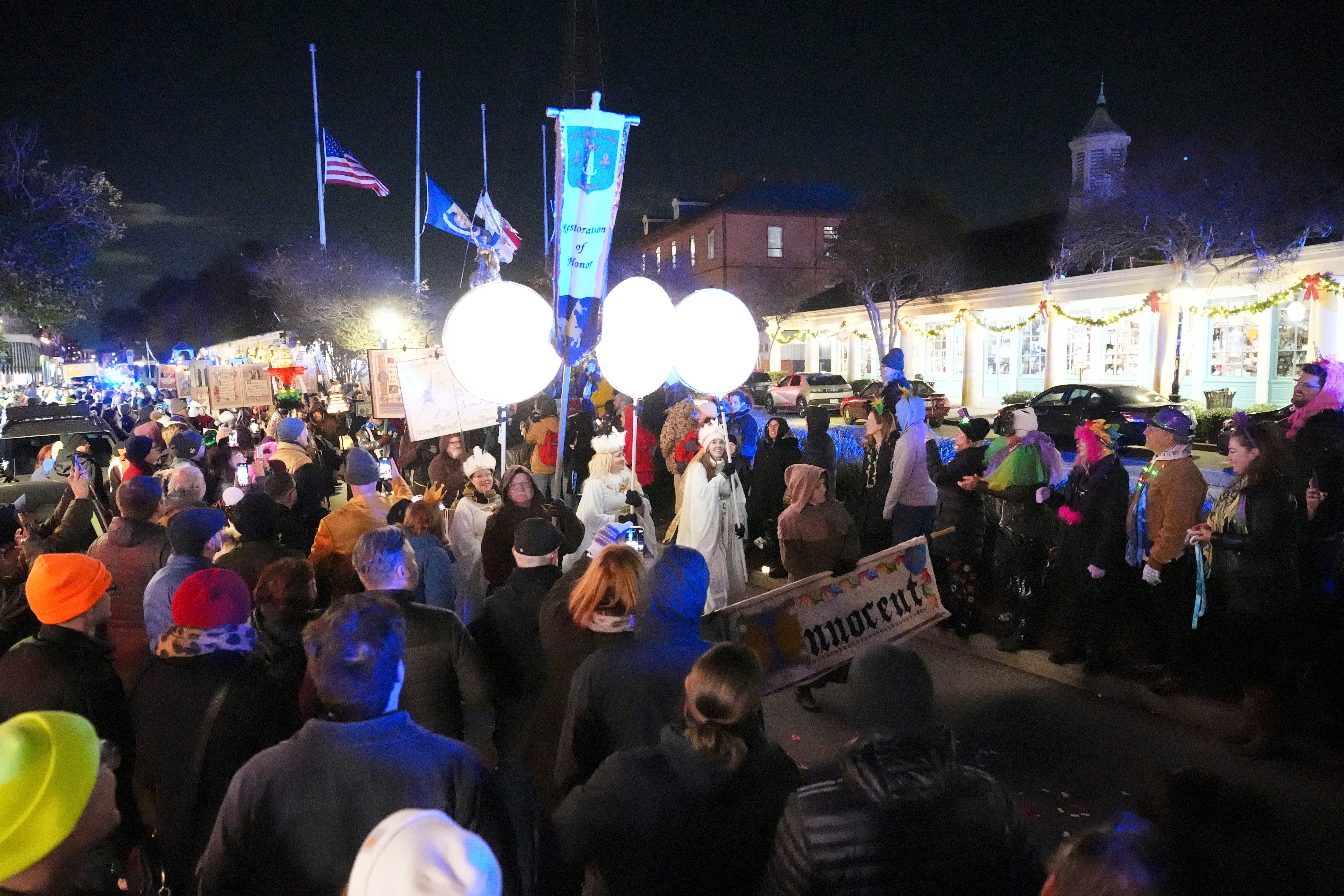 Despite ongoing concern, on Monday evening the first parade of the 2025 New Orleans Carnival season – the Joan of Arc parade – took place