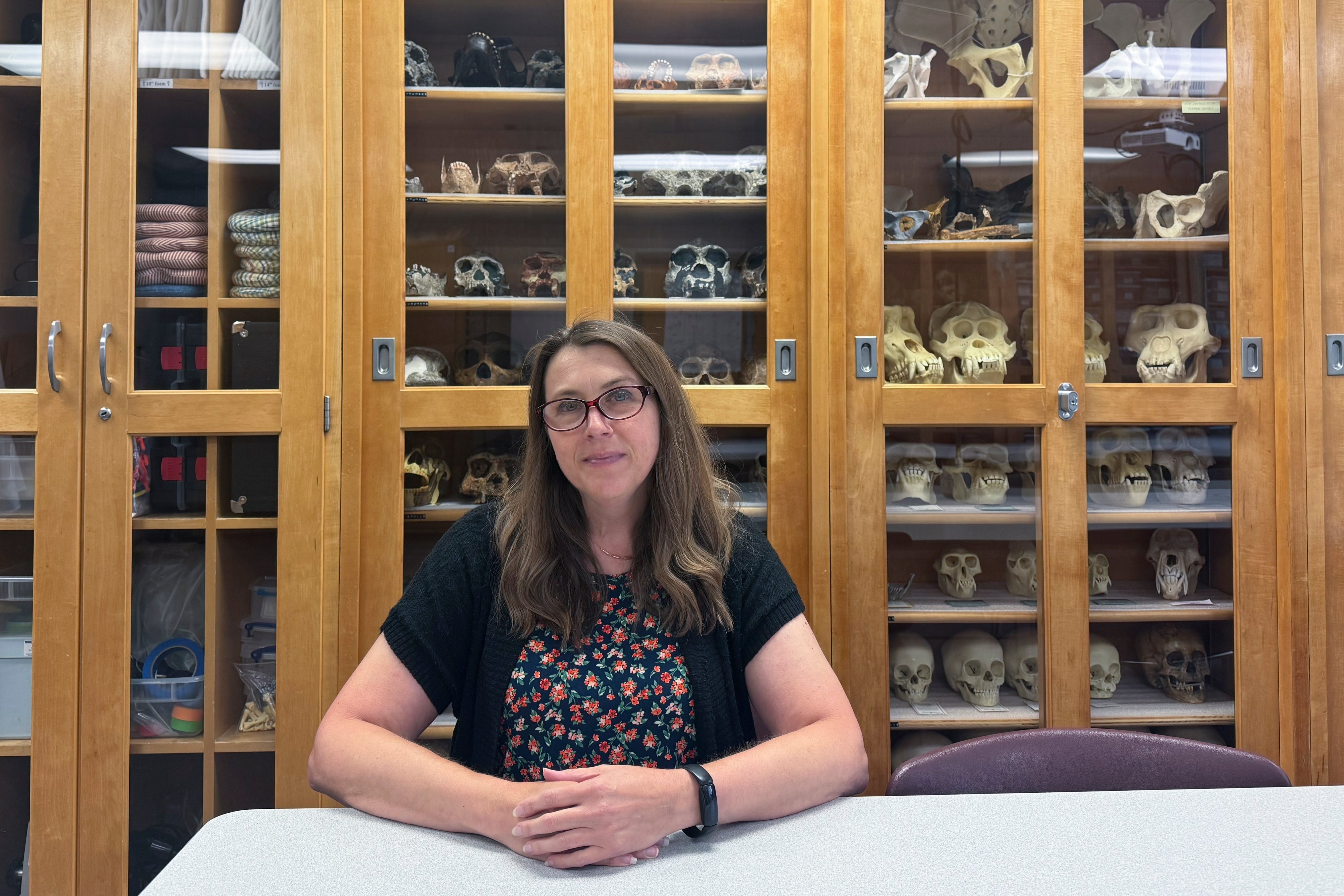 Dr. Krista Latham, the director of the Human Identification Center at the University of Indianapolis