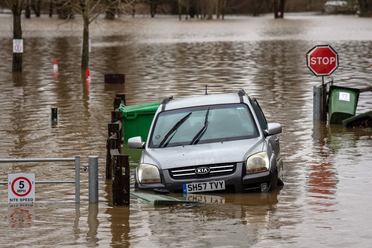 UK weather live: Airports suspend flights as ‘danger to life’ flood warning issued