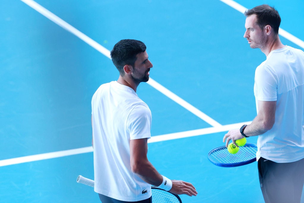 Djokovic faced Murray in four Australian Open finals