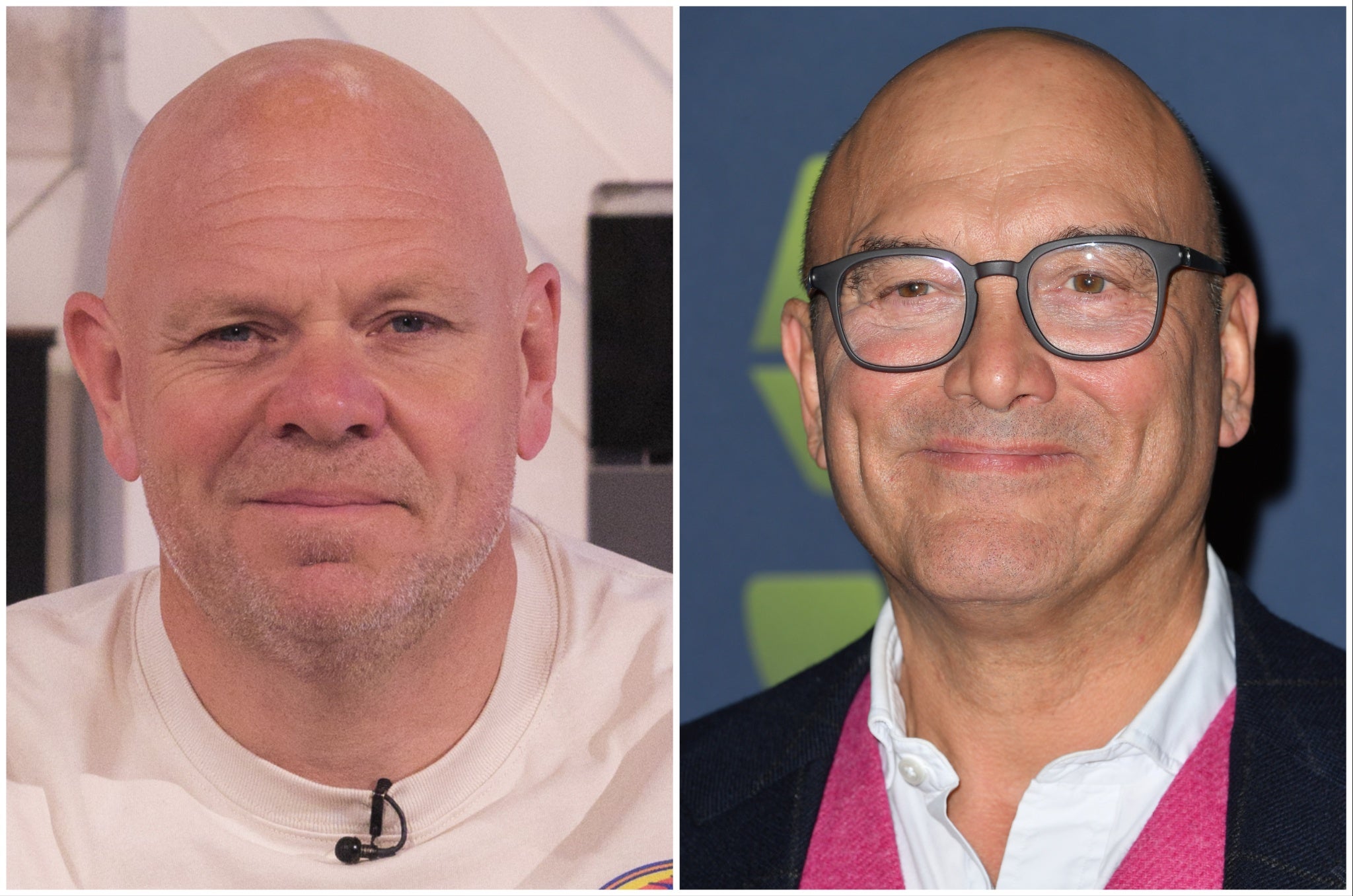 <p>Tom Kerridge and Gregg Wallace</p>