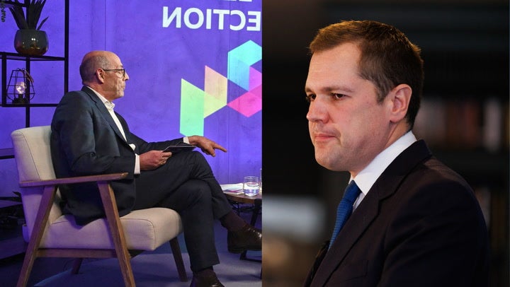 <p>Robert Jenrick in heated clash with BBC’s Nick Robinson over grooming gangs.</p>