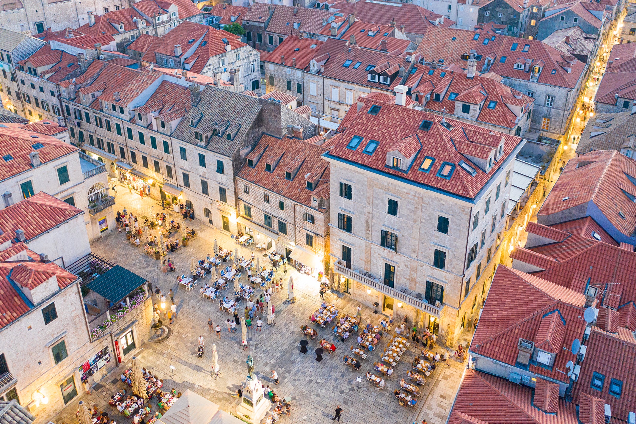 The 17th-century Baroque Pucić Palace if found in the heart of the Old Town