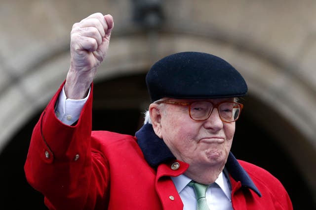 <p>Founder of the French far-right Jean-Marie Le Pen has died aged 96 </p>