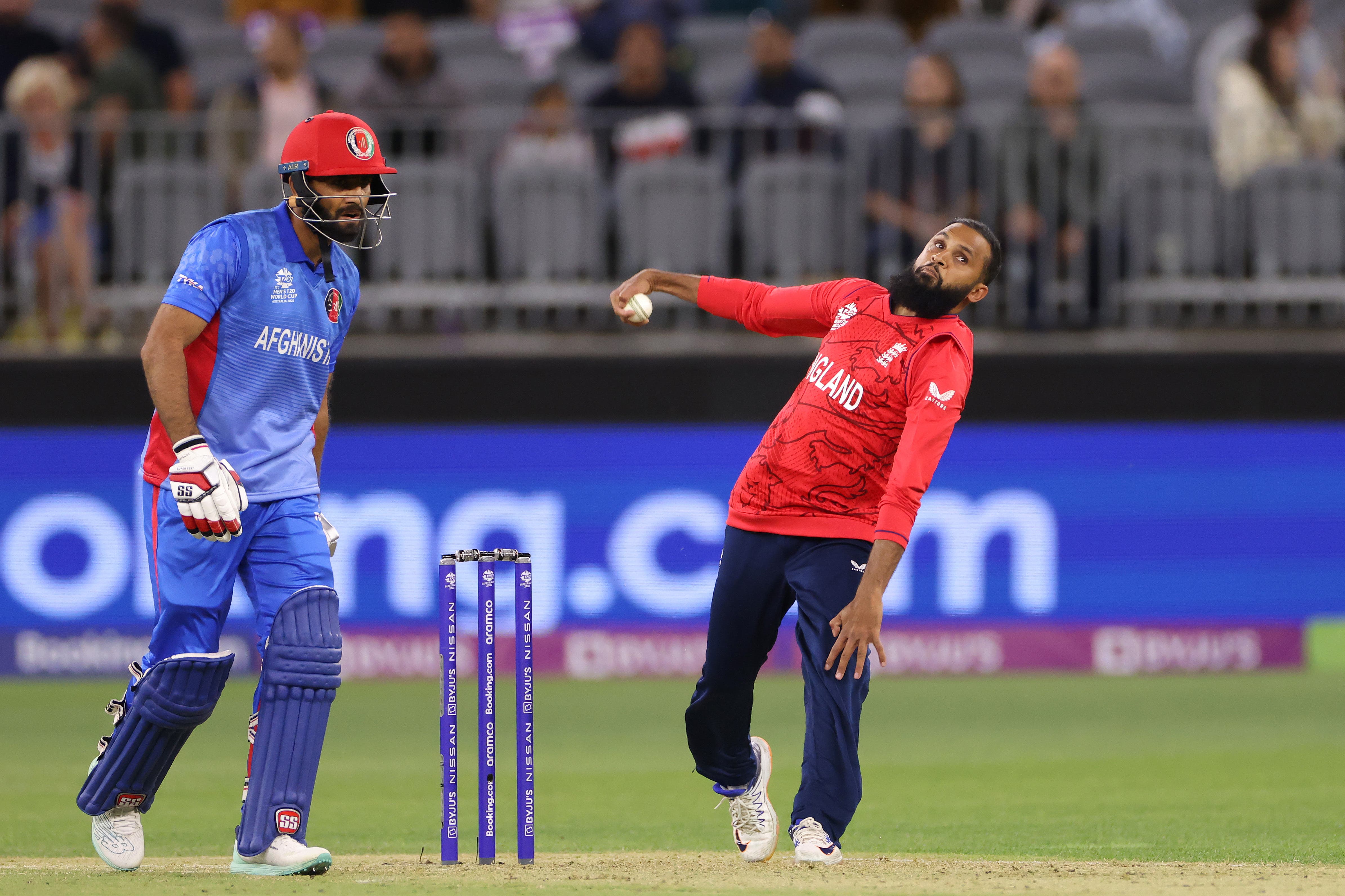 England are due to take on Afghanistan at the Champions Trophy next month