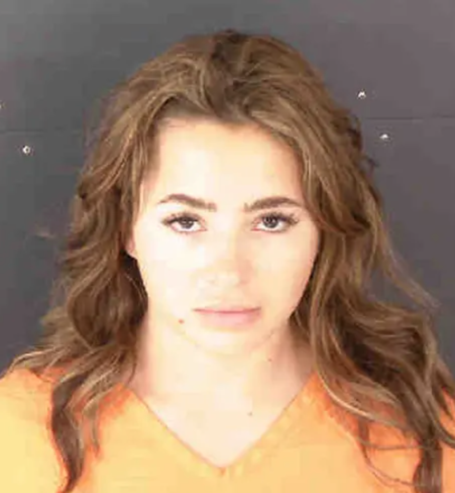 Sophia Ross, 22, was caught on bodycam footage flirting with an officer as she was stopped for suspicion of DUI