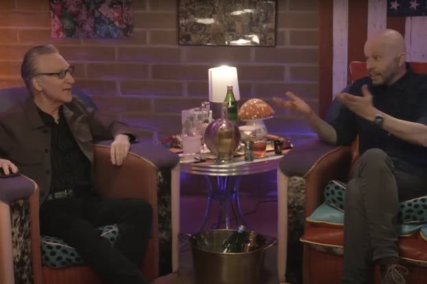 Bill Maher hosts actor Jon Cryer on his podcast Club Random