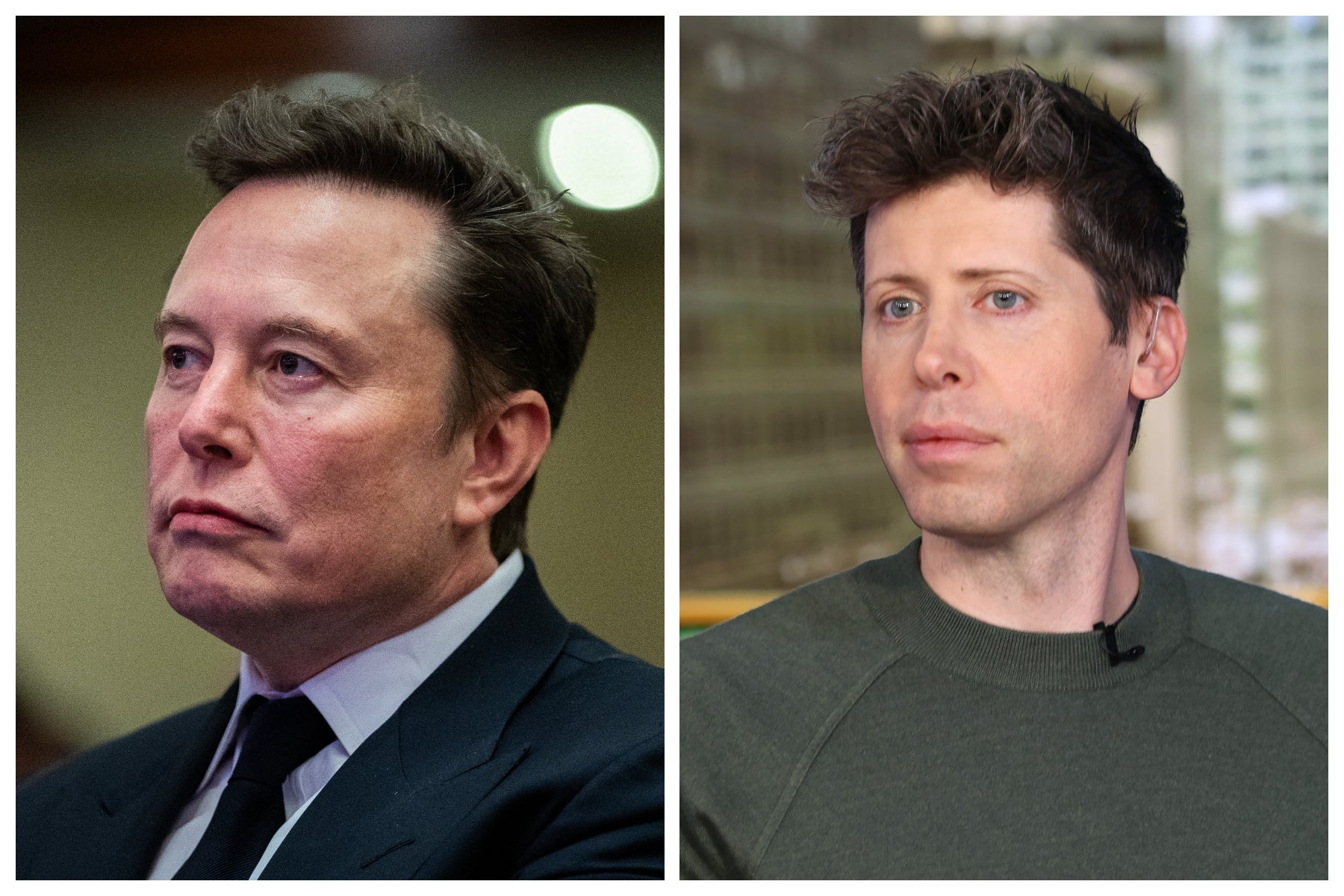 Elon Musk and Sam Altman