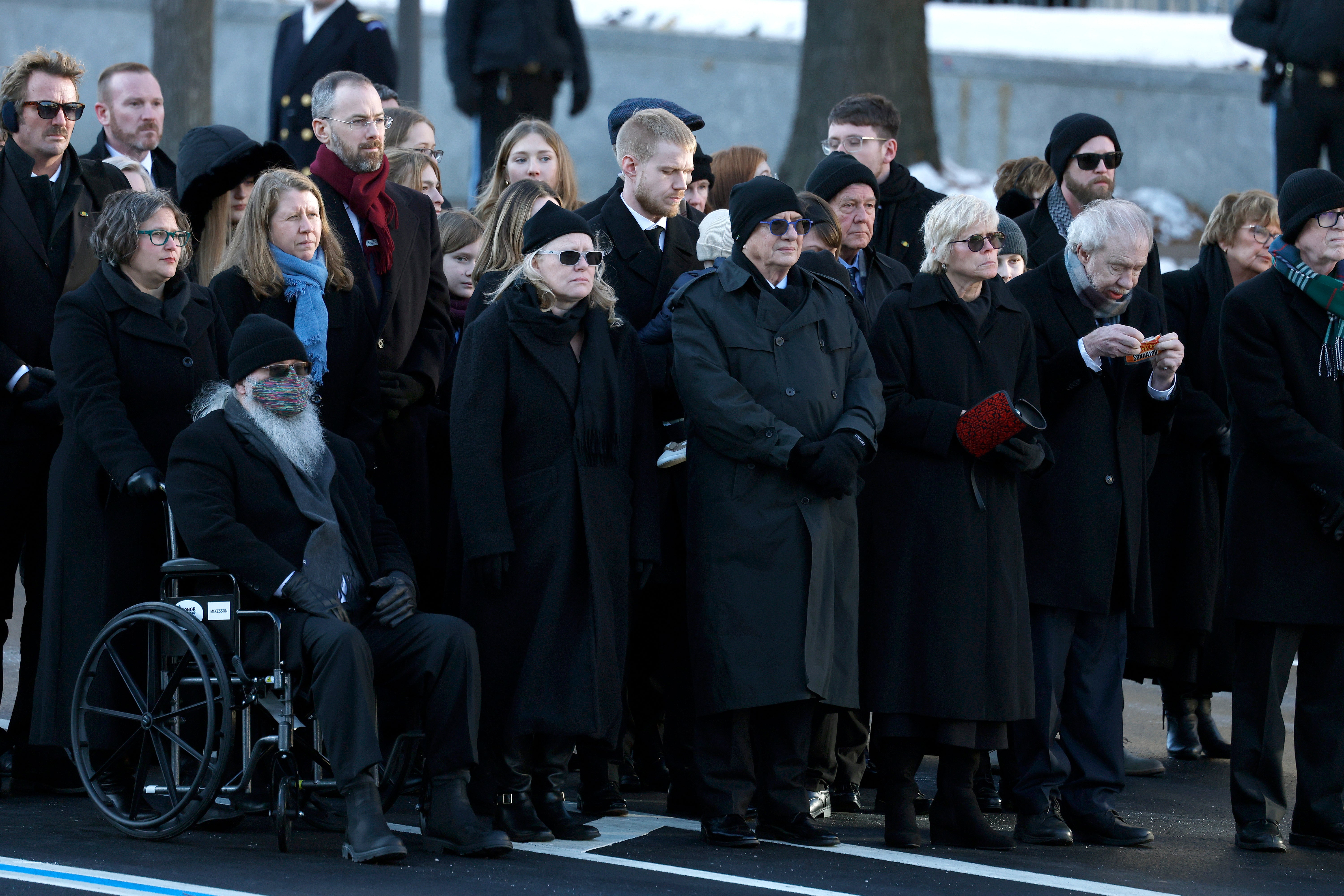 Members Carter family including Amy Carter, James 