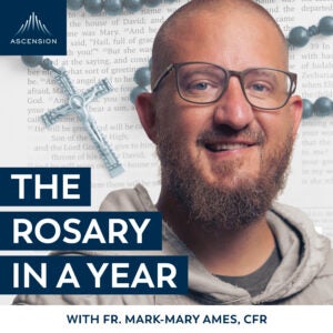 The Rosary in a Year (with Fr. Mark-Mary Ames, CFR) has found itself on top of the podcast charts to start 2025