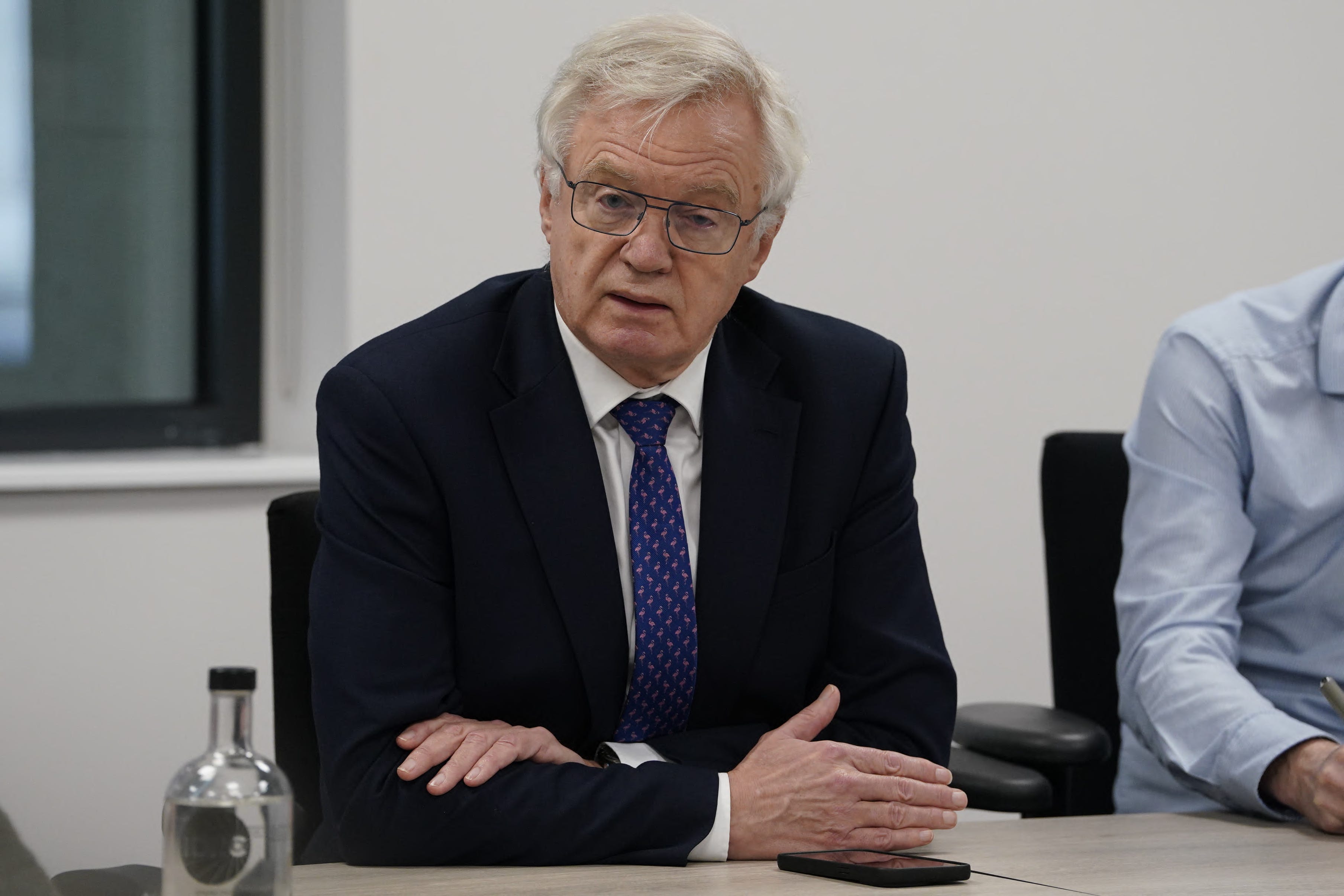 Conservative MP Sir David Davis has secured an adjournment debate on the trial of Lucy Letby (Lucy North/PA)